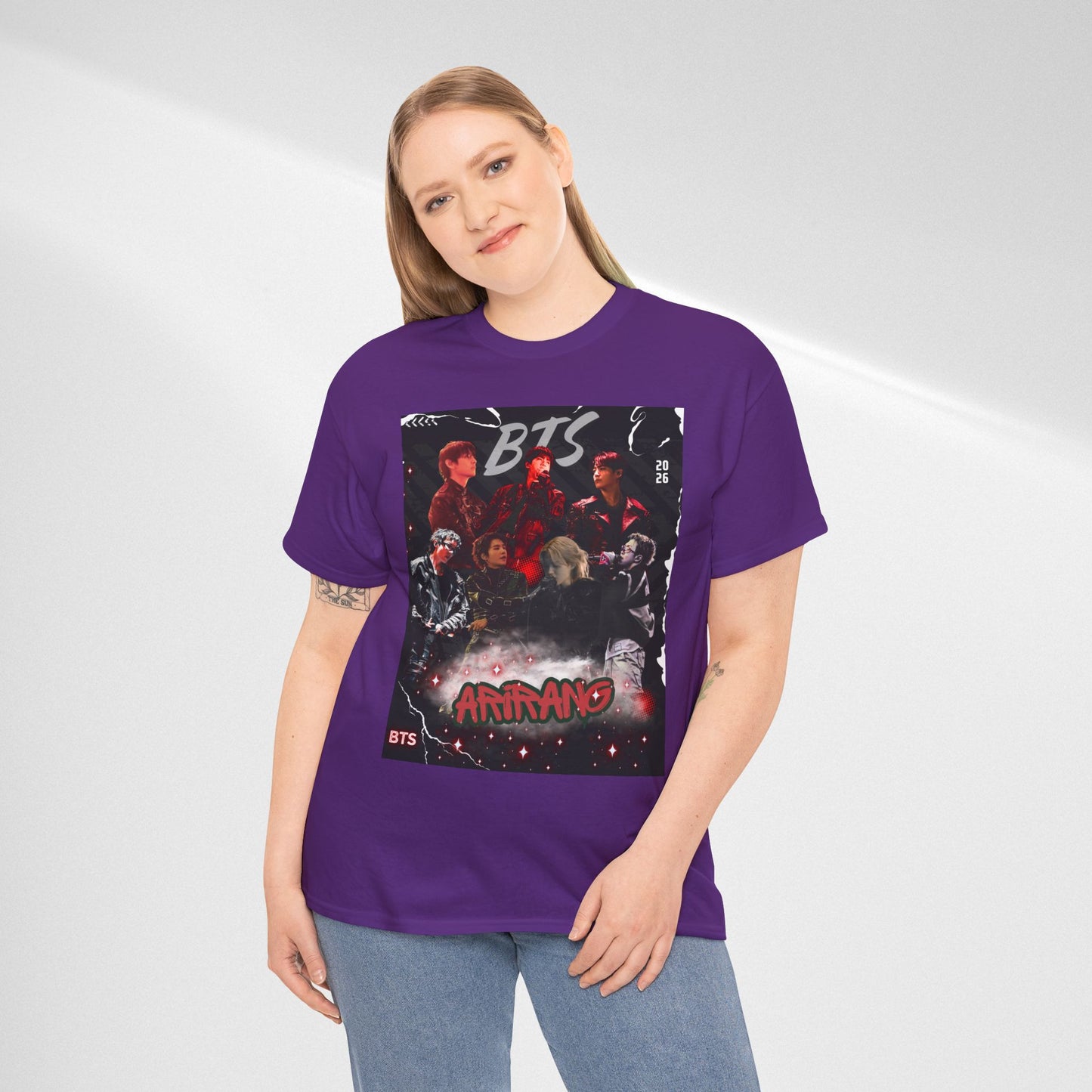 BTS Album Art Graphic Tee — 'Arirang' Fan Shirt