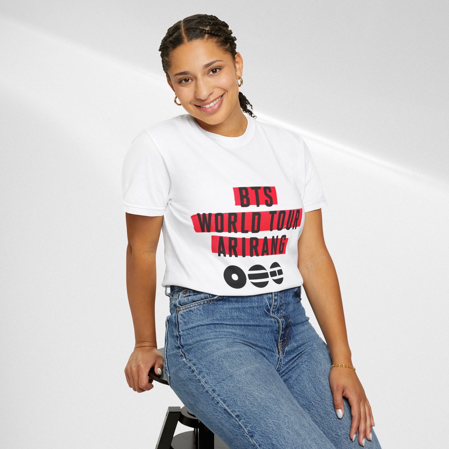 BTS World Tour T-Shirt — "BTS World Tour Arirang" Concert Tee