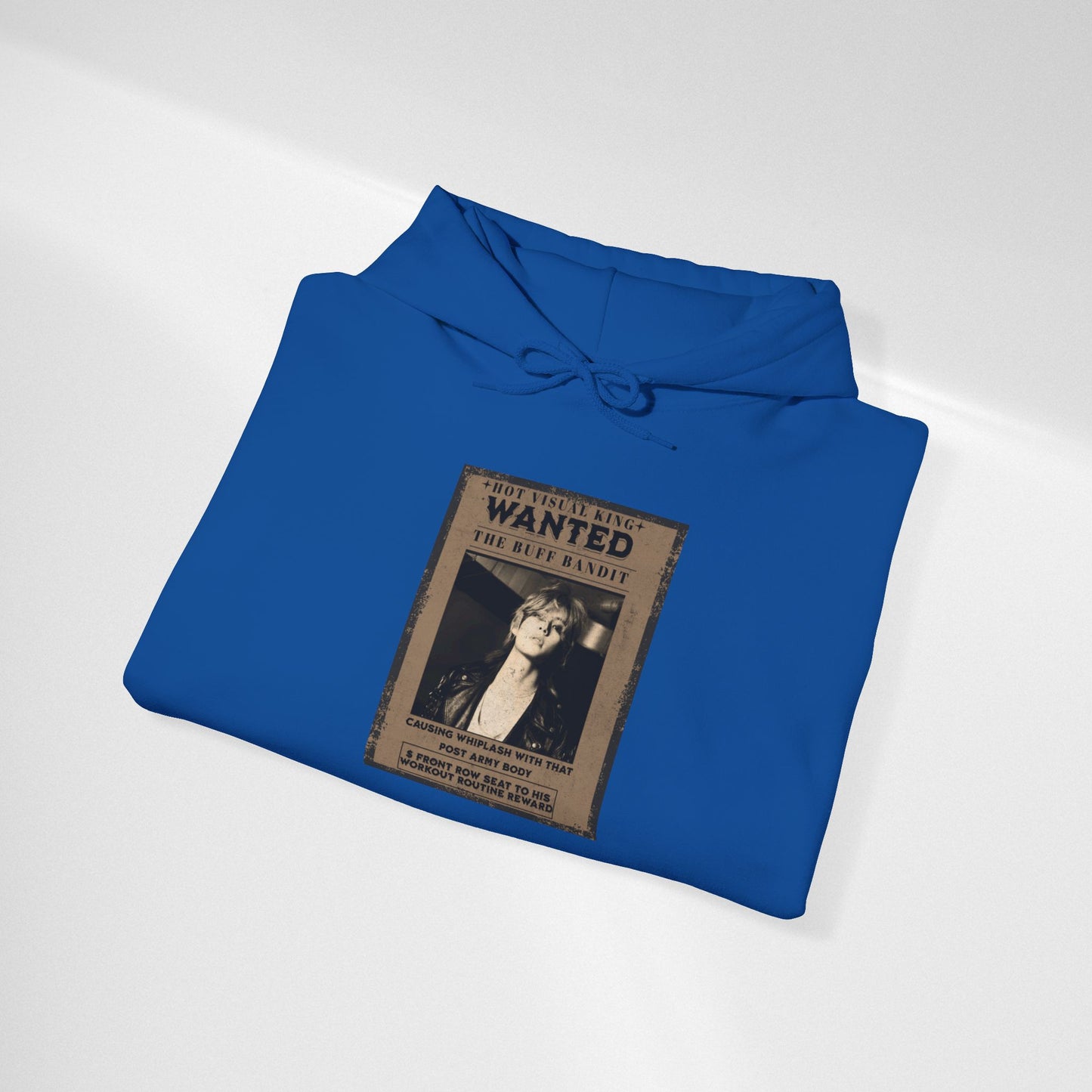 Hoodie Vintage V 'Wanted' Poster Photo Pullover