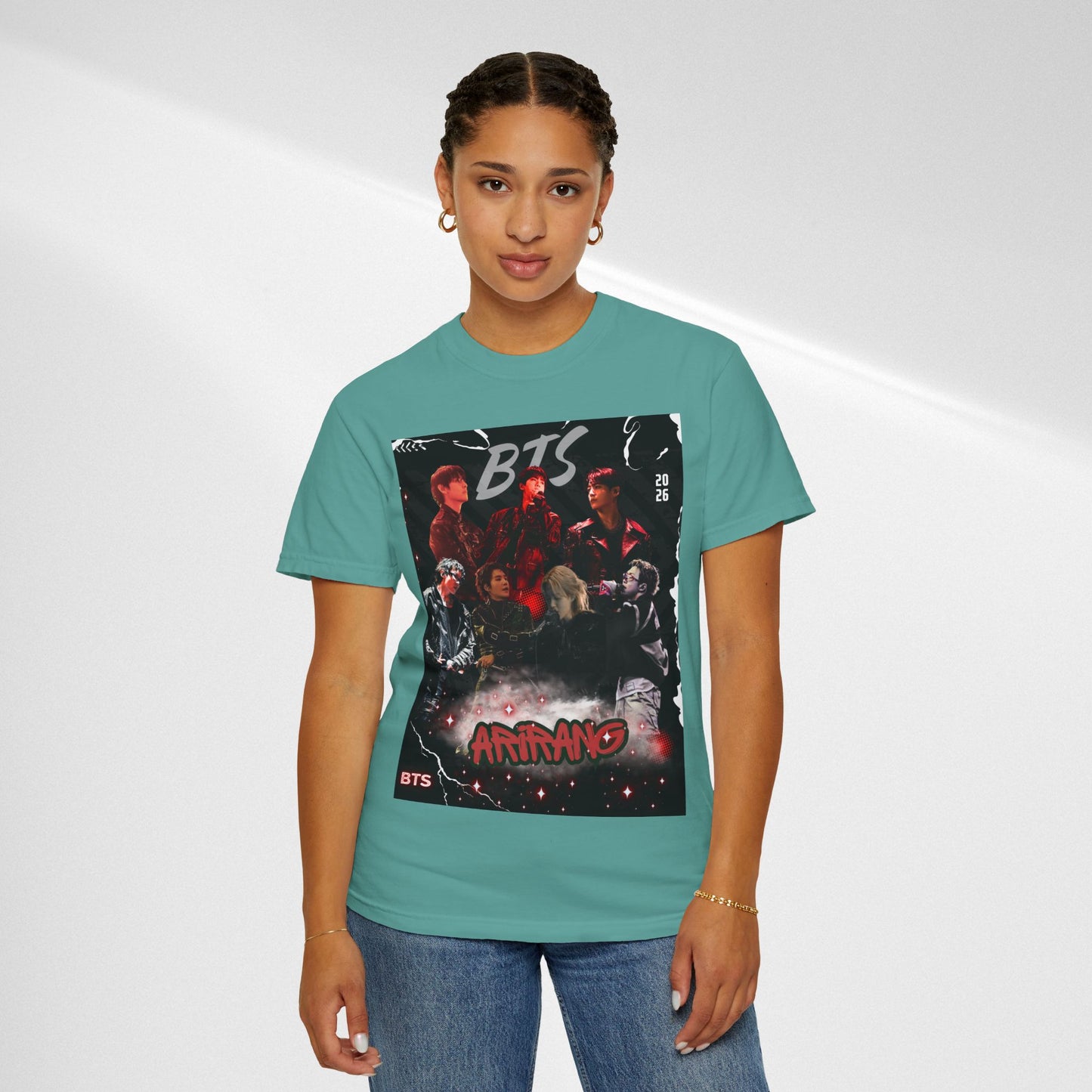 BTS ARIRANG Graphic T-Shirt — "Arirang" BTS Style Concert Tee