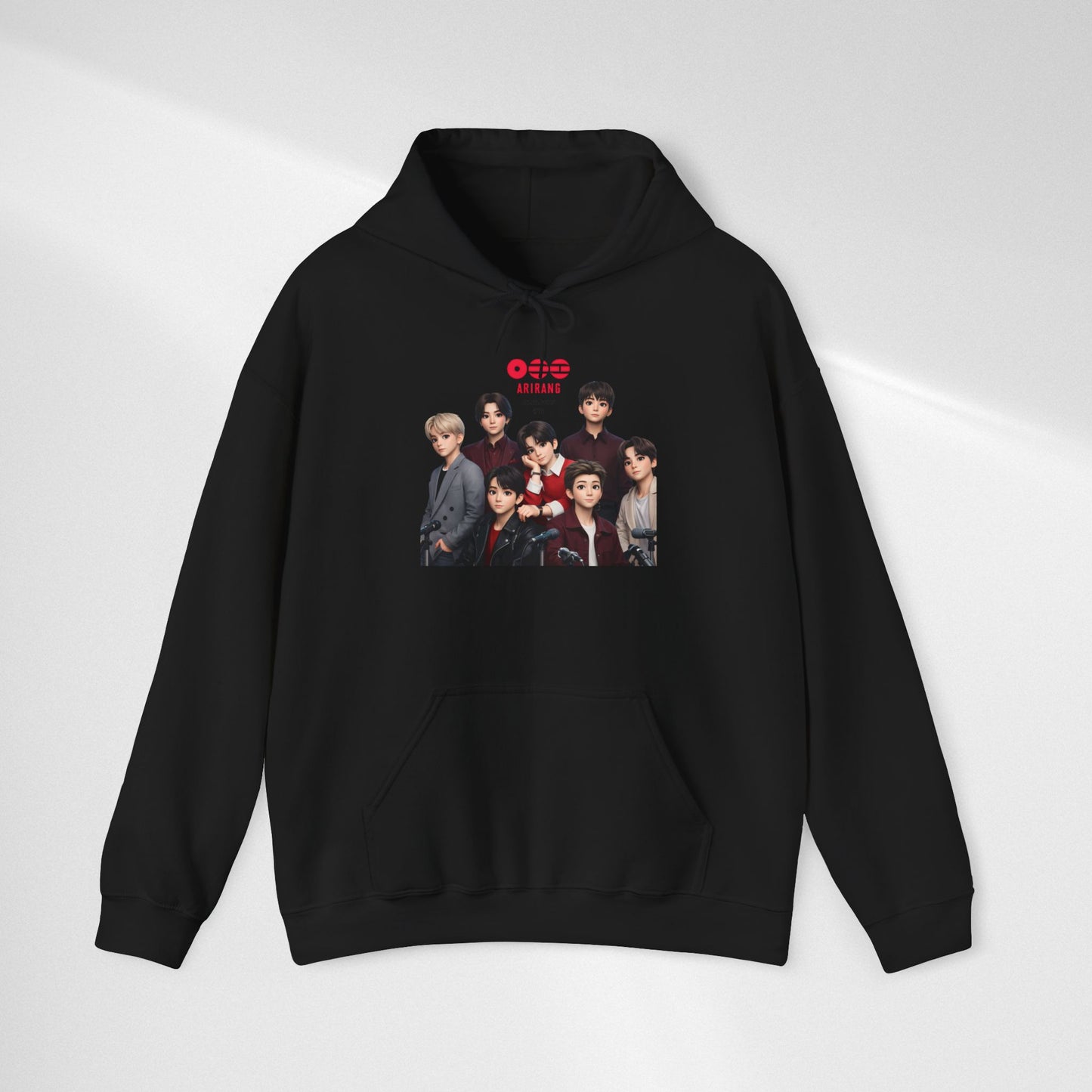 BTS Group Photo Hoodie – Korean Boy Band Pullover