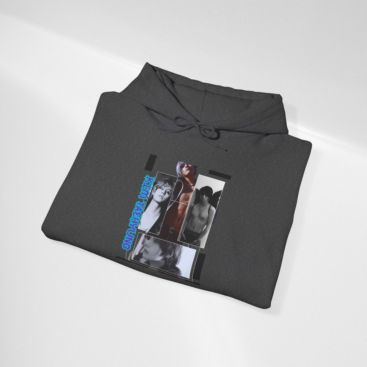 TAE Hoodie — Graphic Photo Collage 'Goth Romance' Streetwear Pullover