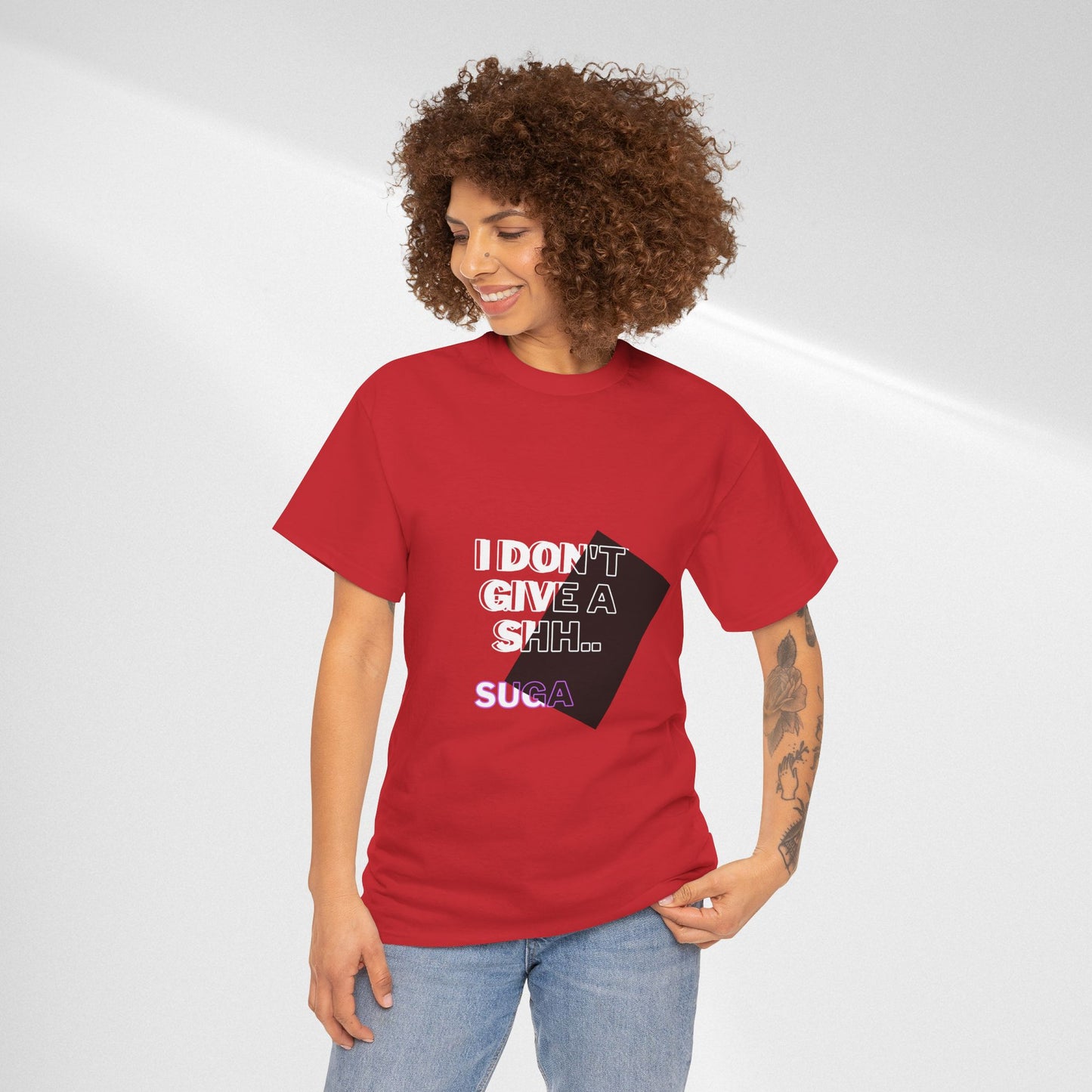 I Don't Give a Shh Tee — Bold Graphic Statement T‑Shirt