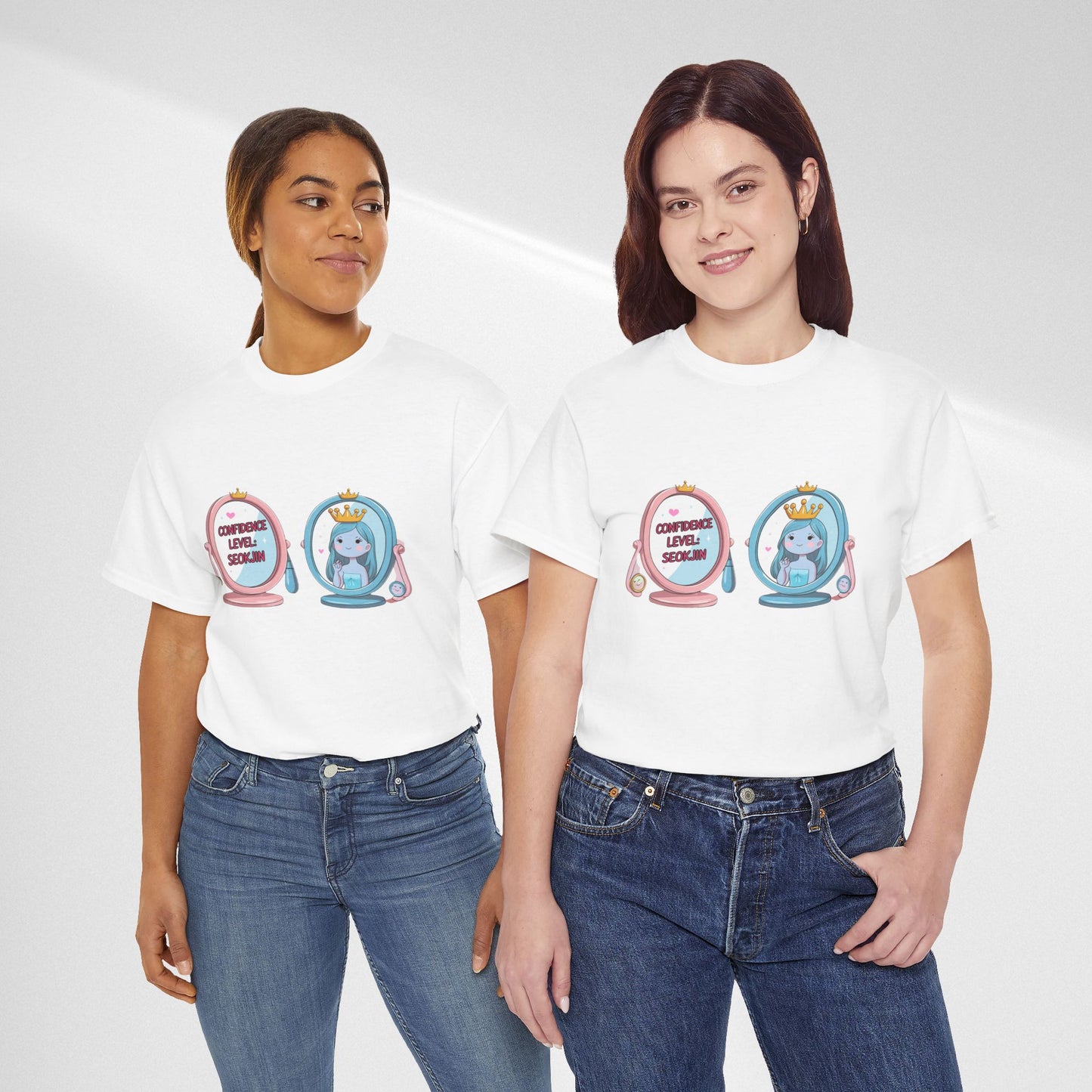 BTS Jin Confidence Level T-Shirt — Seokjin Fan Tee