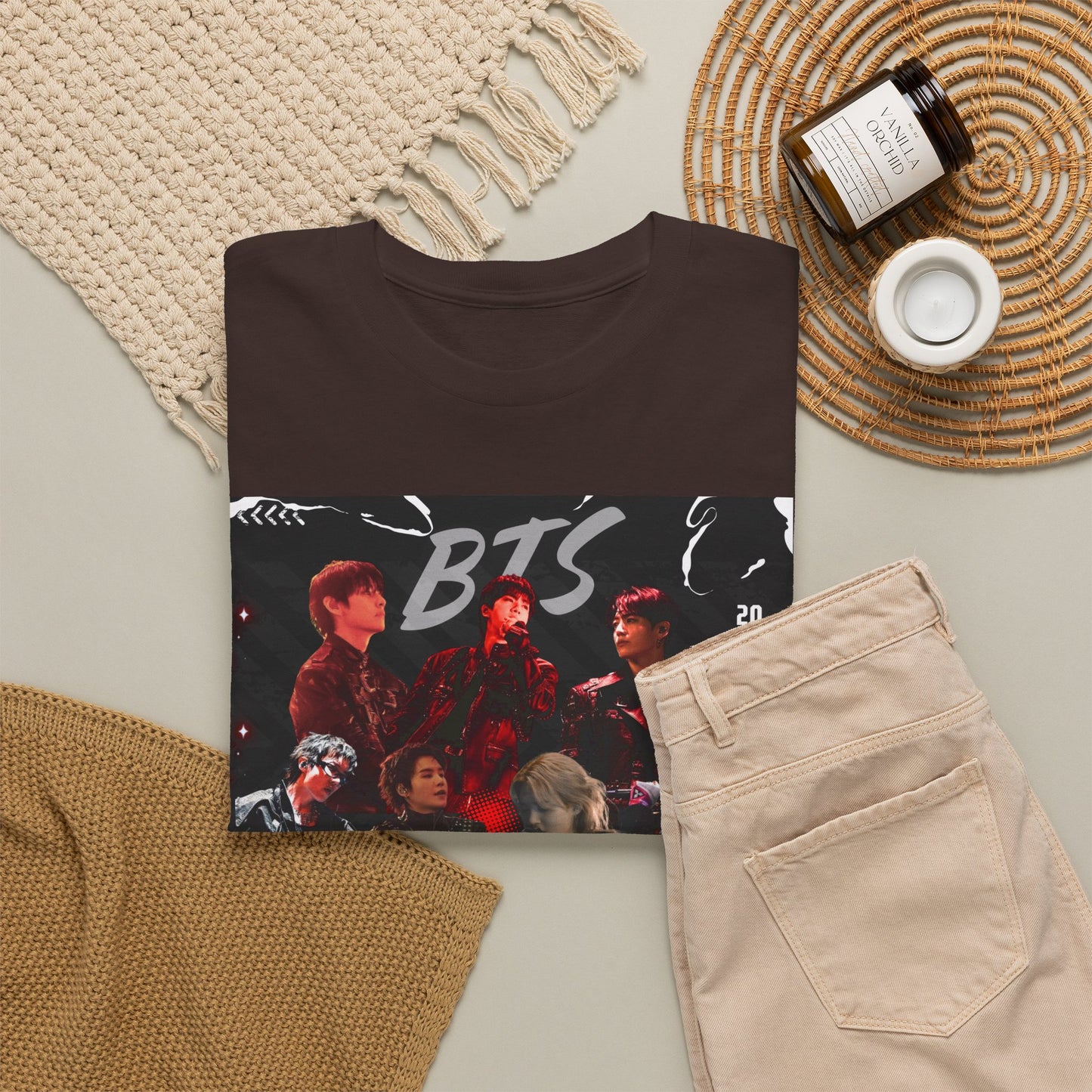 BTS Album Art Graphic Tee — 'Arirang' Fan Shirt