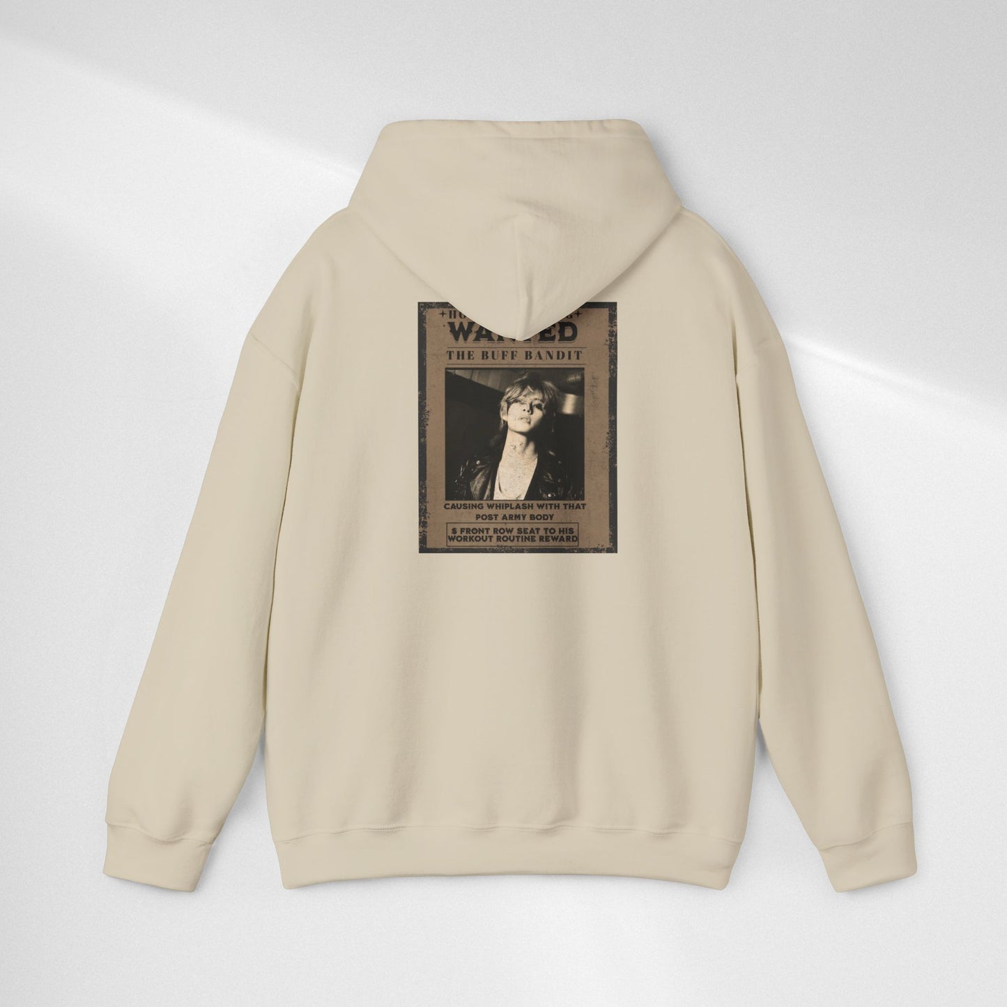 Hoodie Vintage V 'Wanted' Poster Photo Pullover