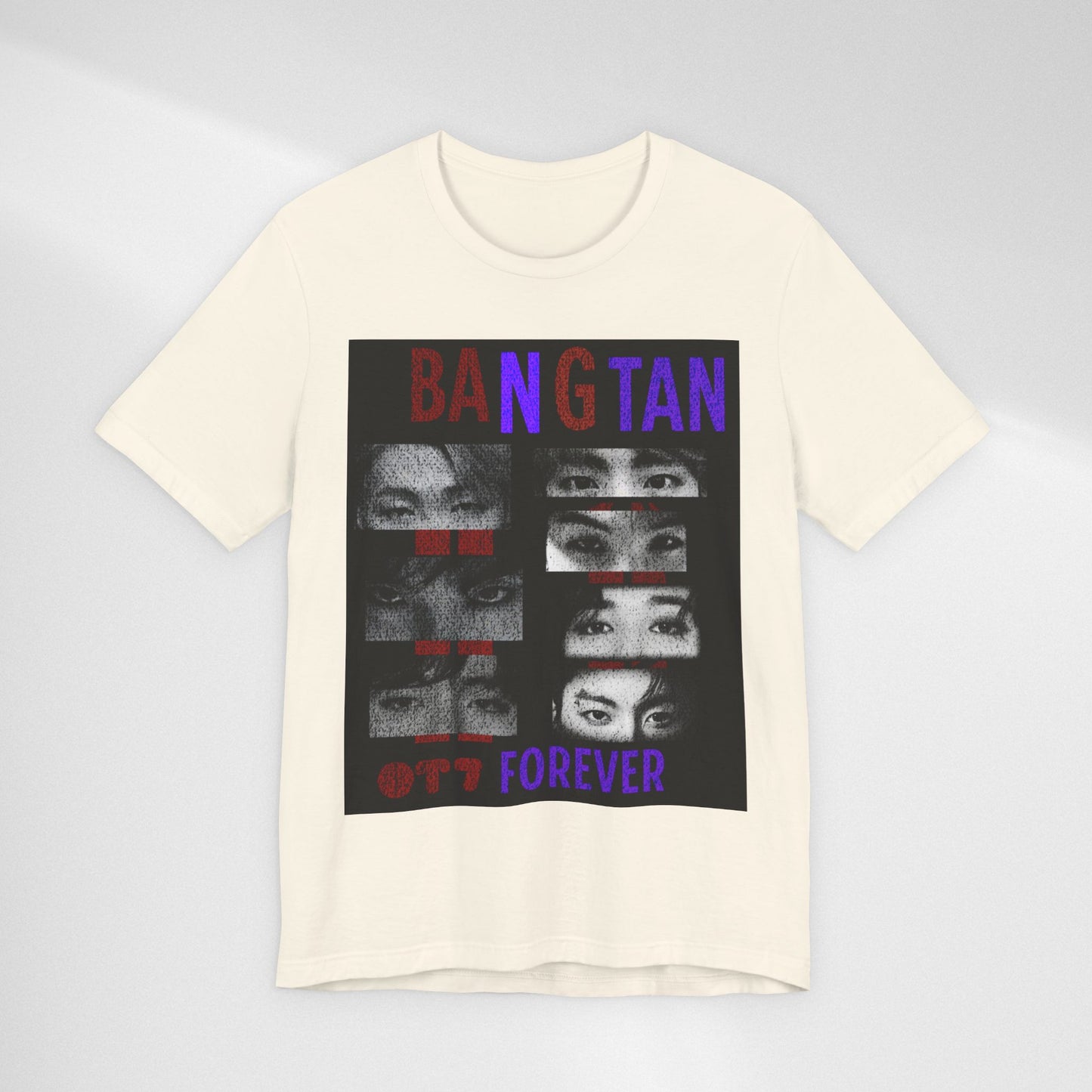 Bangtan Forever BTS Eyes Graphic Tee – K‑Pop Fan Shirt
