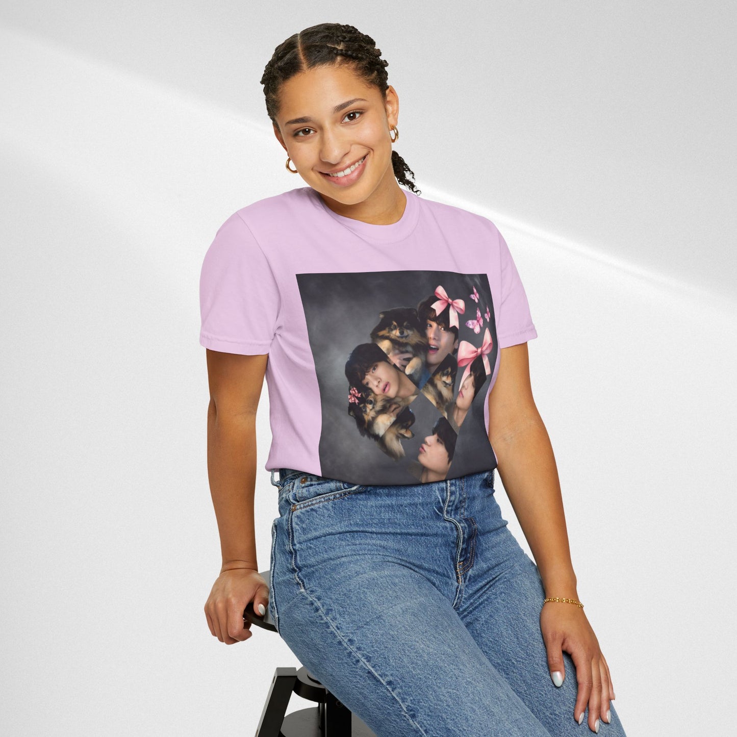 V Too Sweet to Handle T-Shirt — Cute Vintage Photo Collage Tee