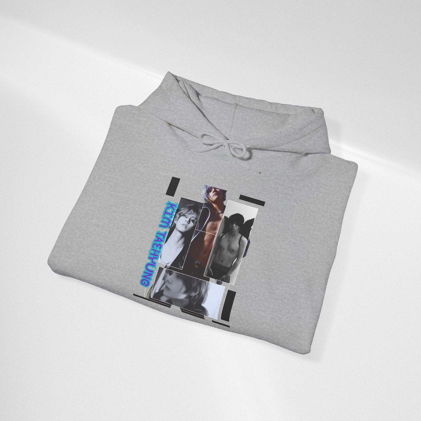 TAE Hoodie — Graphic Photo Collage 'Goth Romance' Streetwear Pullover