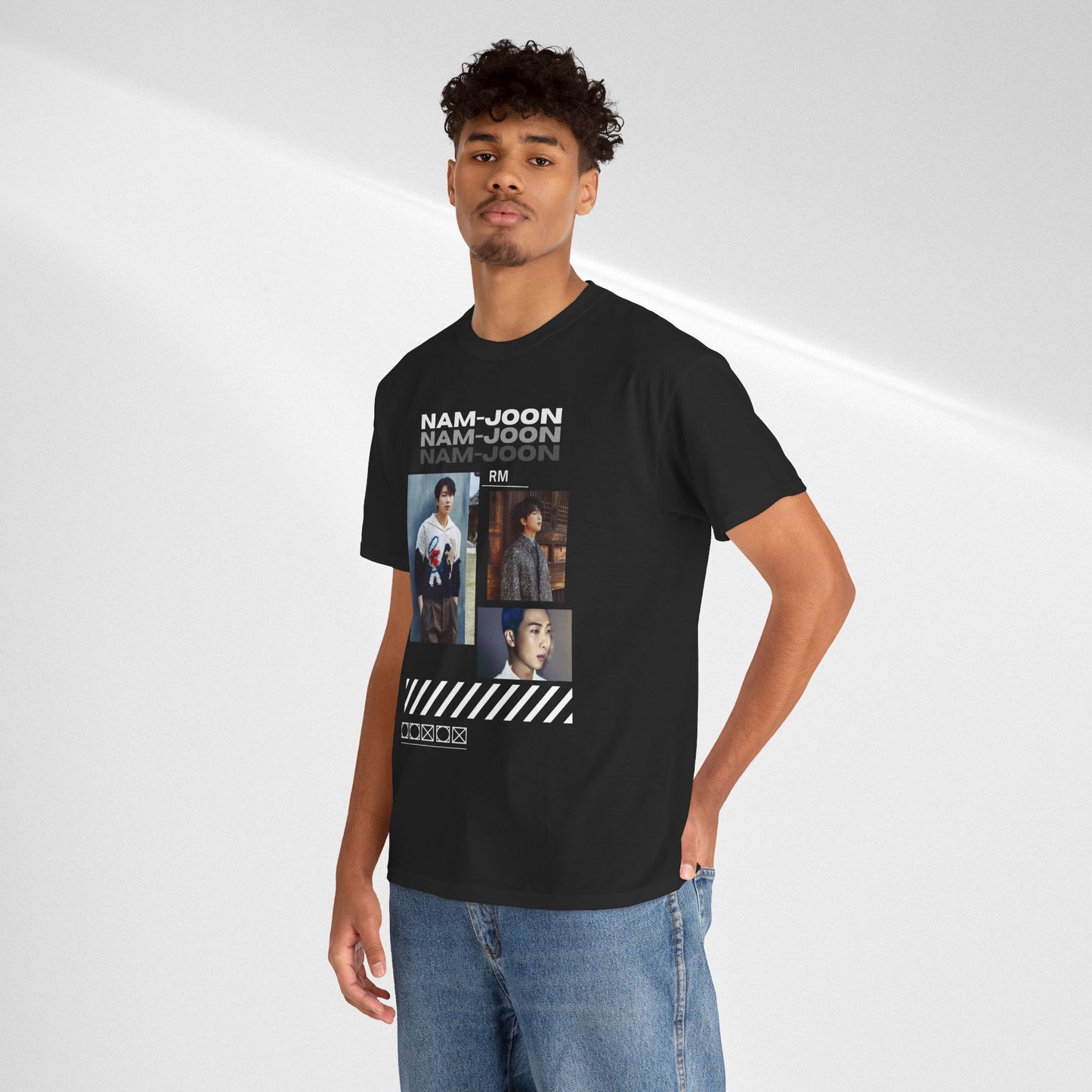 RM (Nam-Joon) Photo Collage K-Pop Graphic Tee
