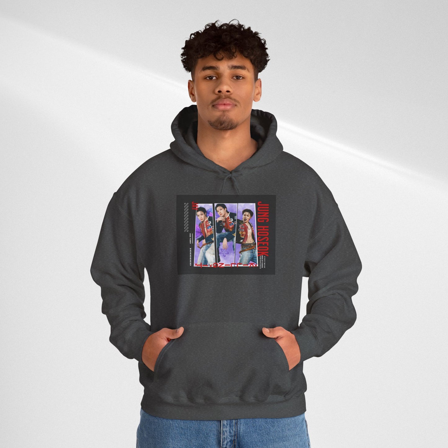 JHOPE Retro Band Photo Hoodie — Vintage Concert Graphic Pullover