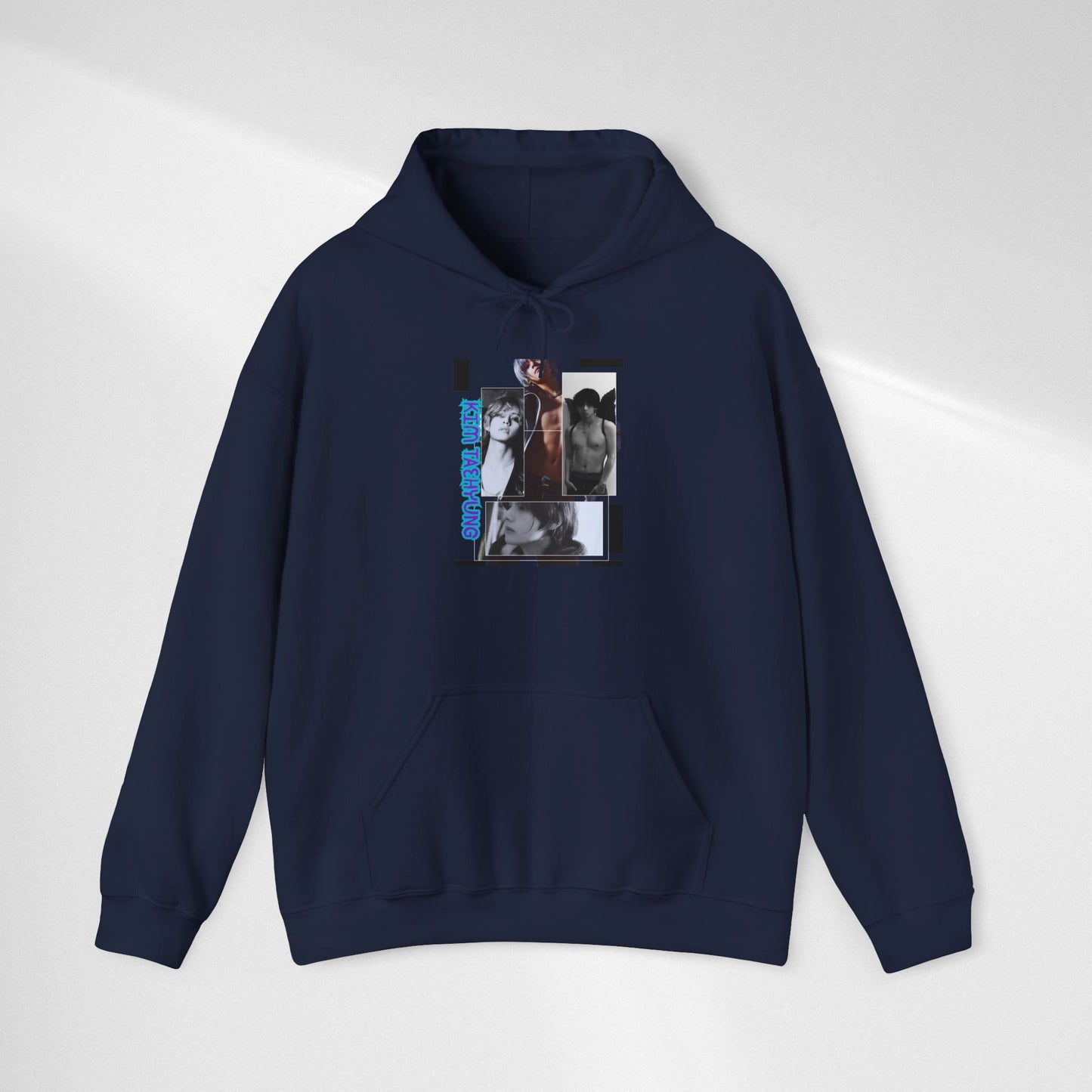 TAE Hoodie — Graphic Photo Collage 'Goth Romance' Streetwear Pullover