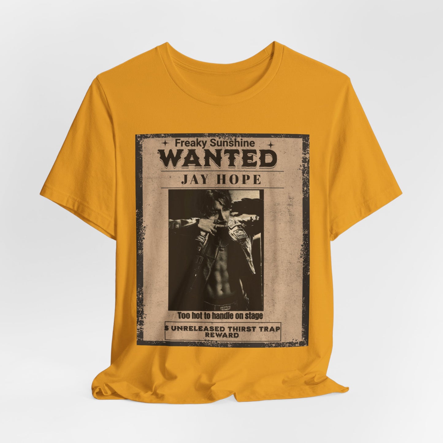 Wanted Poster Jay Hope T-Shirt — Vintage Western Graphic Tee