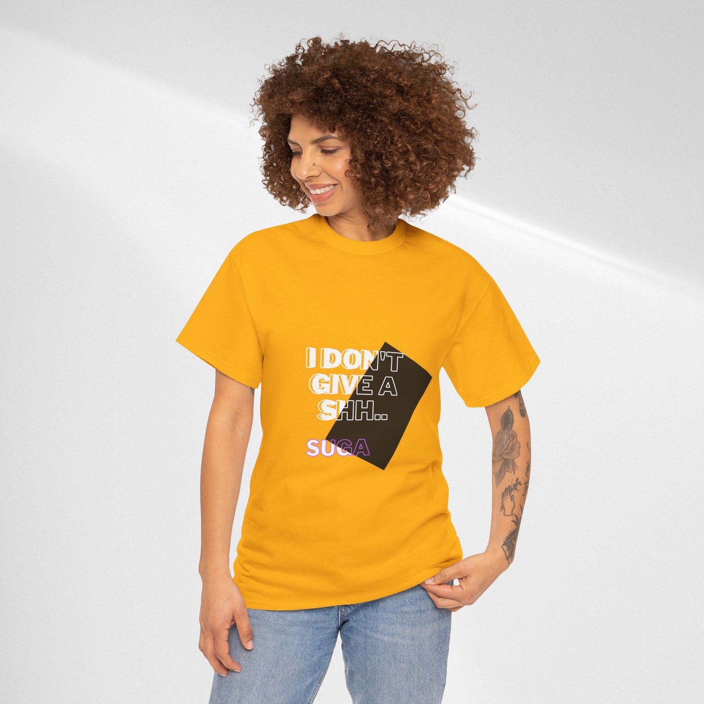 I Don't Give a Shh Tee — Bold Graphic Statement T‑Shirt
