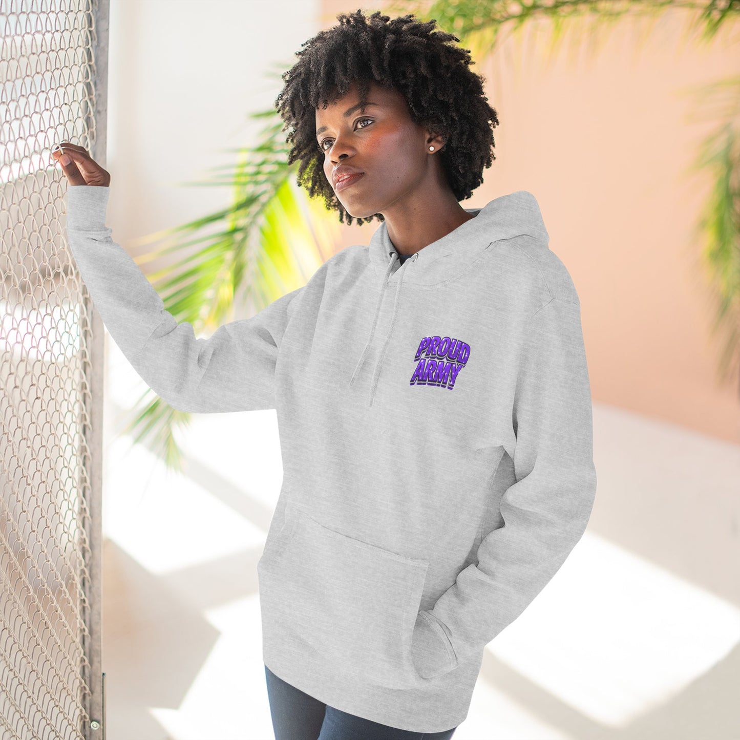 BTS Bangtan Photo-Panel Hoodie — 'Bangtan' 9-Eyes Graphic Fleece Hoodie