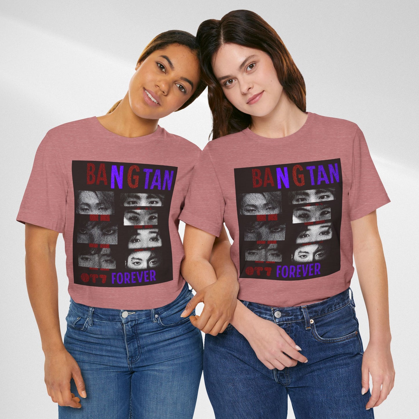 Bangtan Forever BTS Eyes Graphic Tee – K‑Pop Fan Shirt