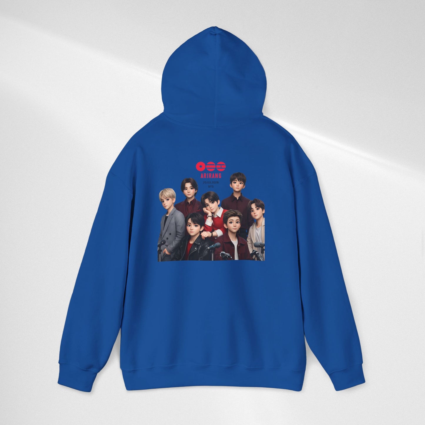 BTS Group Photo Hoodie – Korean Boy Band Pullover