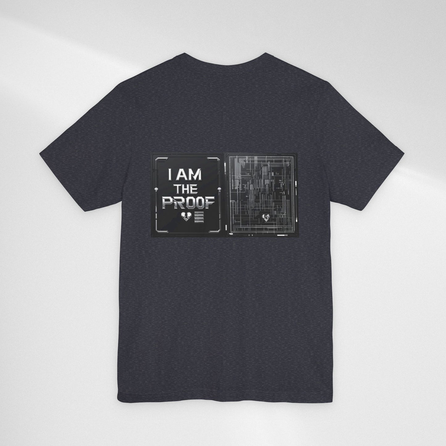 Bulletproof Vest Floral Tee — “I Am The Proof” Graphic T‑Shirt