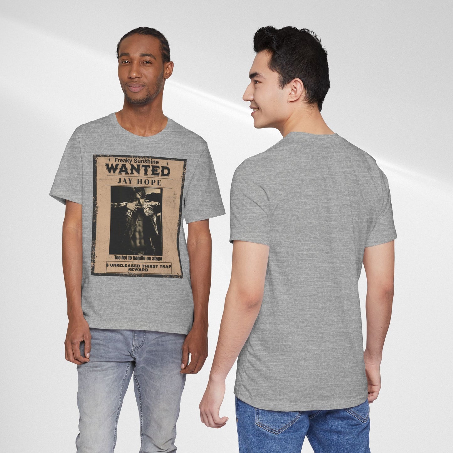 Wanted Poster Jay Hope T-Shirt — Vintage Western Graphic Tee