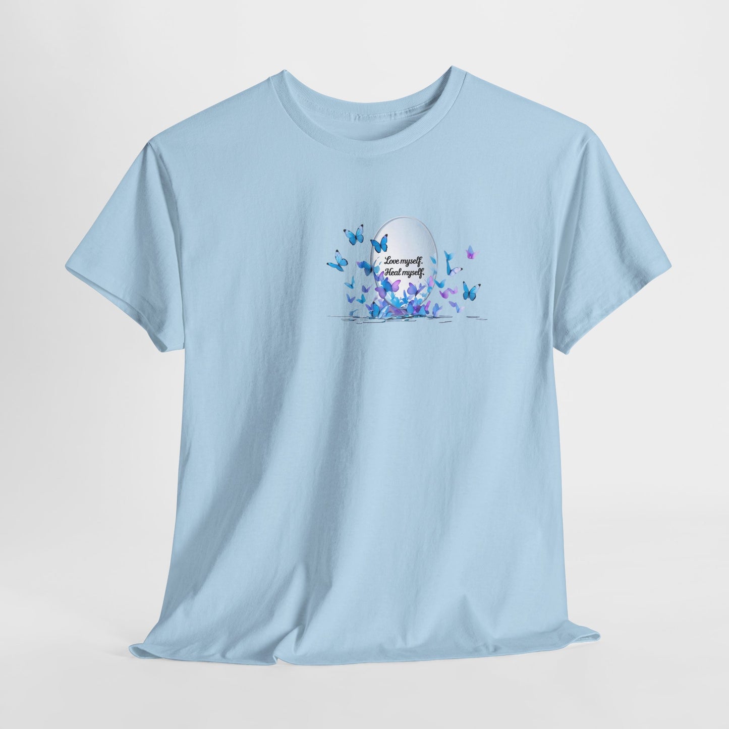 Butterfly Moon T-Shirt — "Strength Through Change" Inspirational Tee