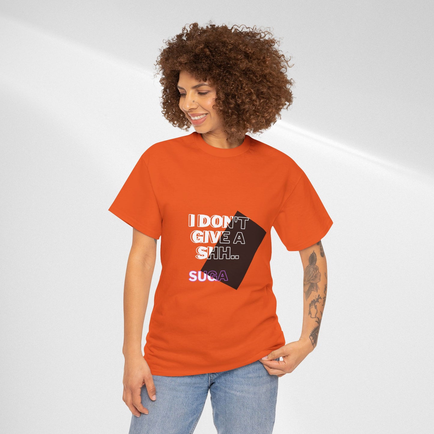 I Don't Give a Shh Tee — Bold Graphic Statement T‑Shirt
