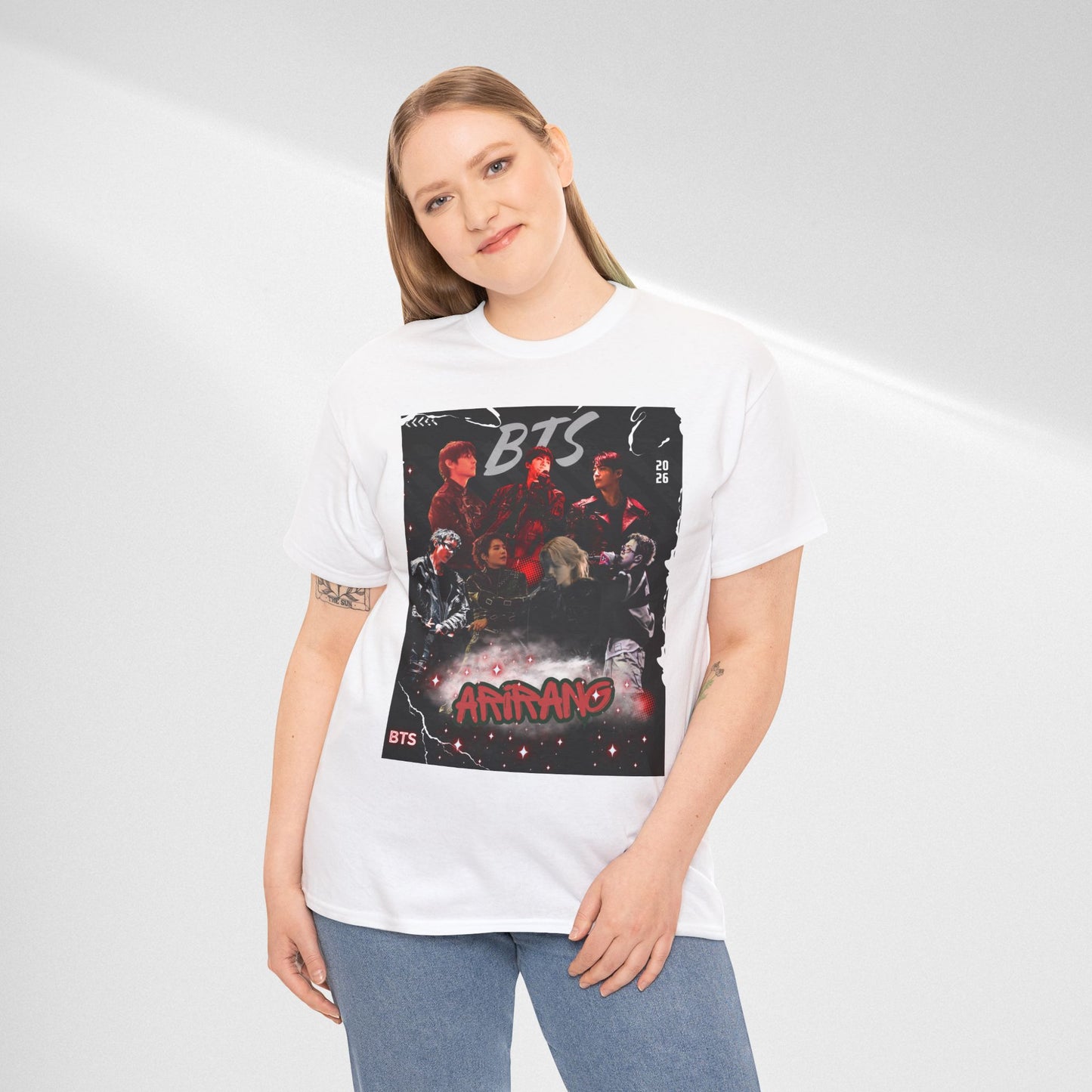 BTS Album Art Graphic Tee — 'Arirang' Fan Shirt