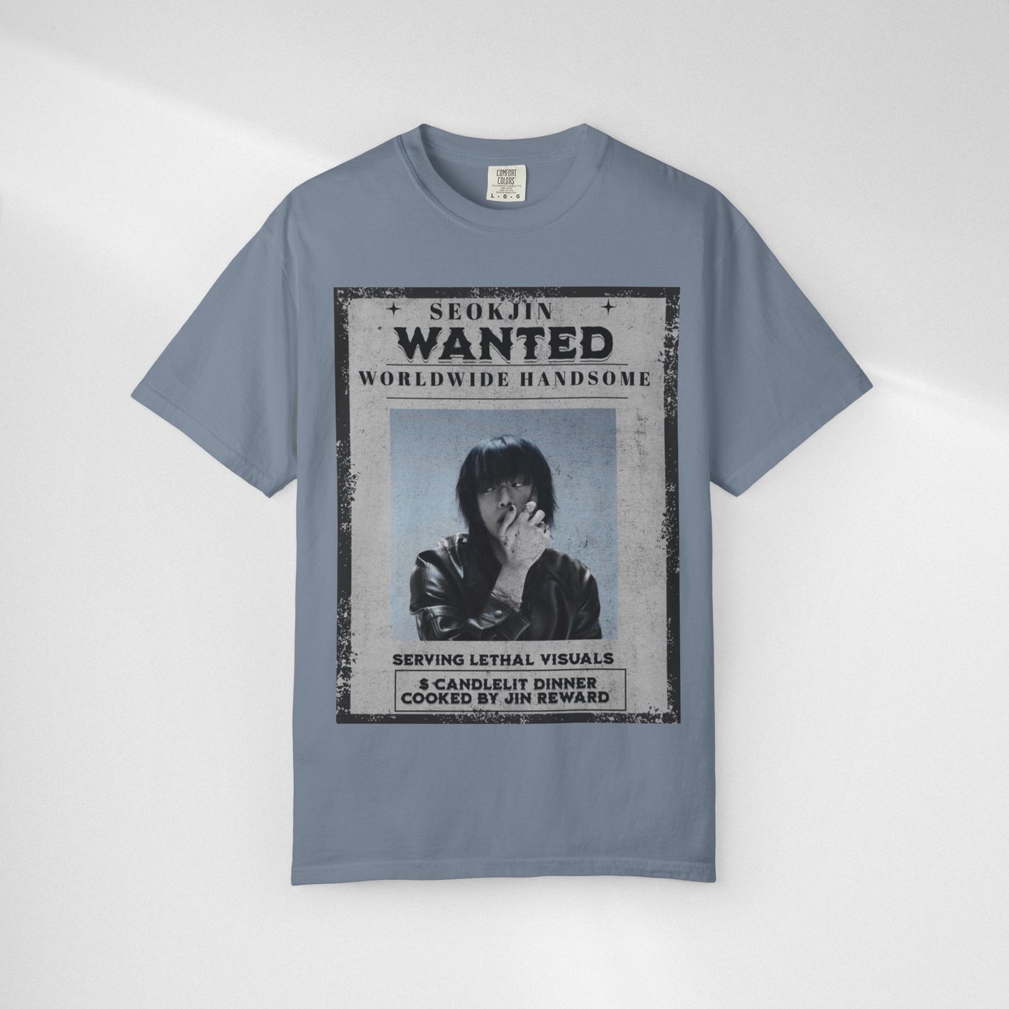Seokjin "Wanted: Worldwide Handsome" Graphic T-Shirt