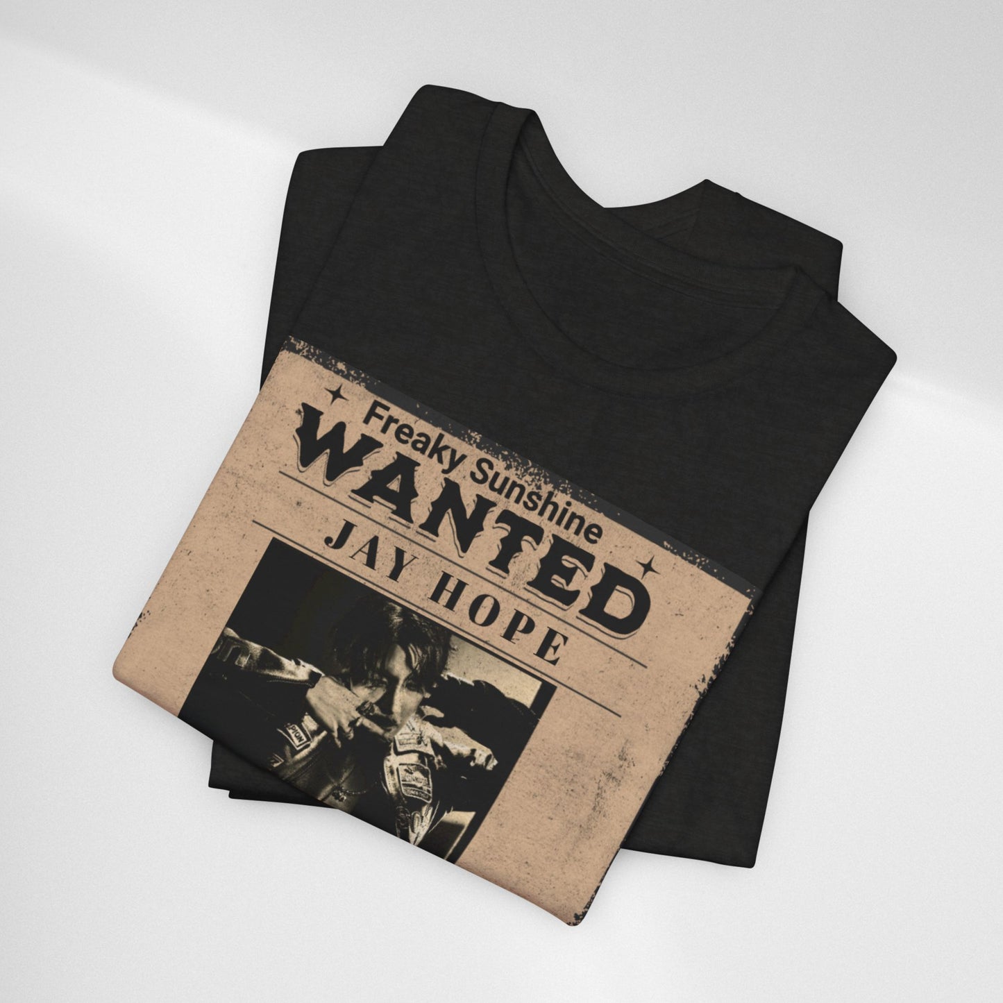 Wanted Poster Jay Hope T-Shirt — Vintage Western Graphic Tee