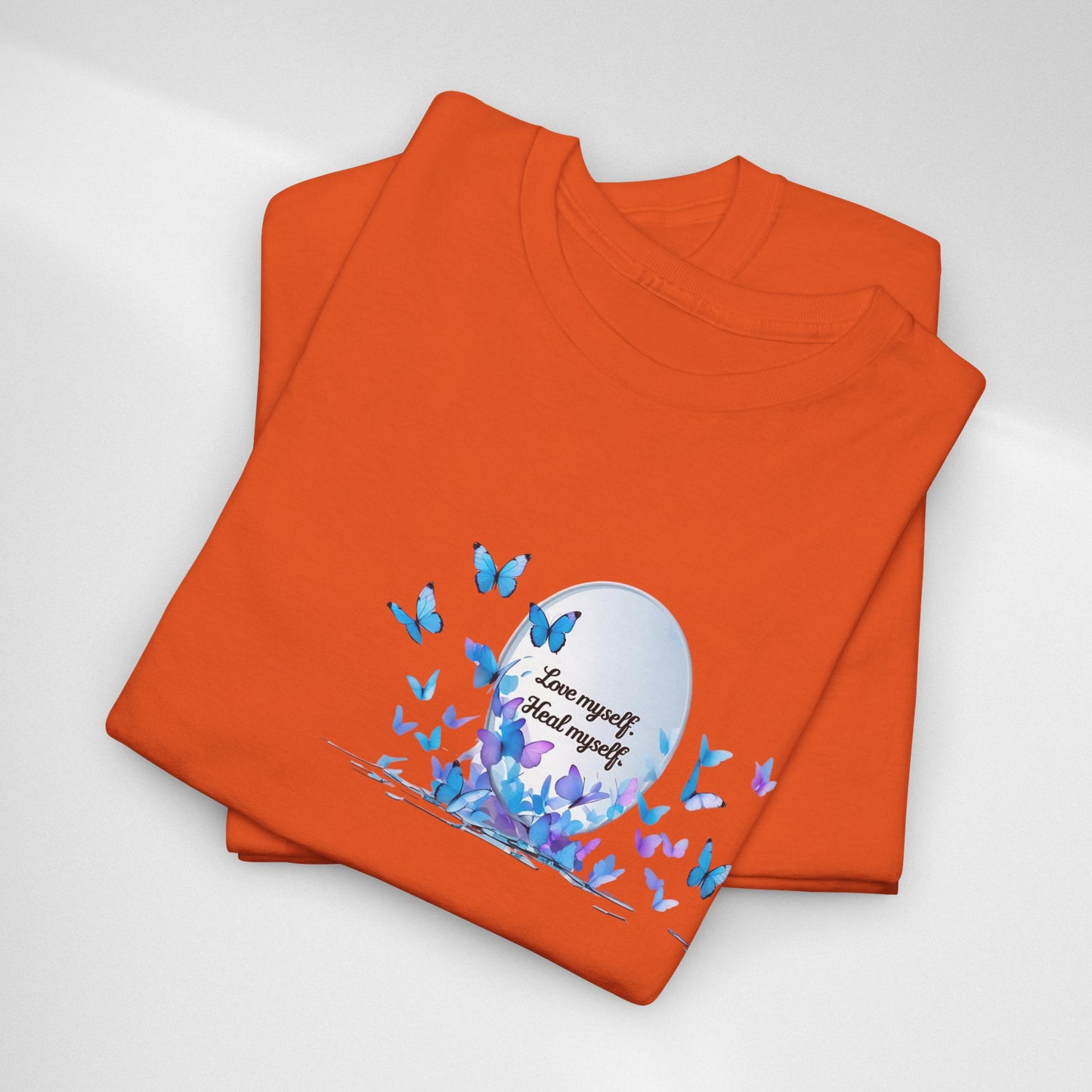 Butterfly Moon T-Shirt — "Strength Through Change" Inspirational Tee