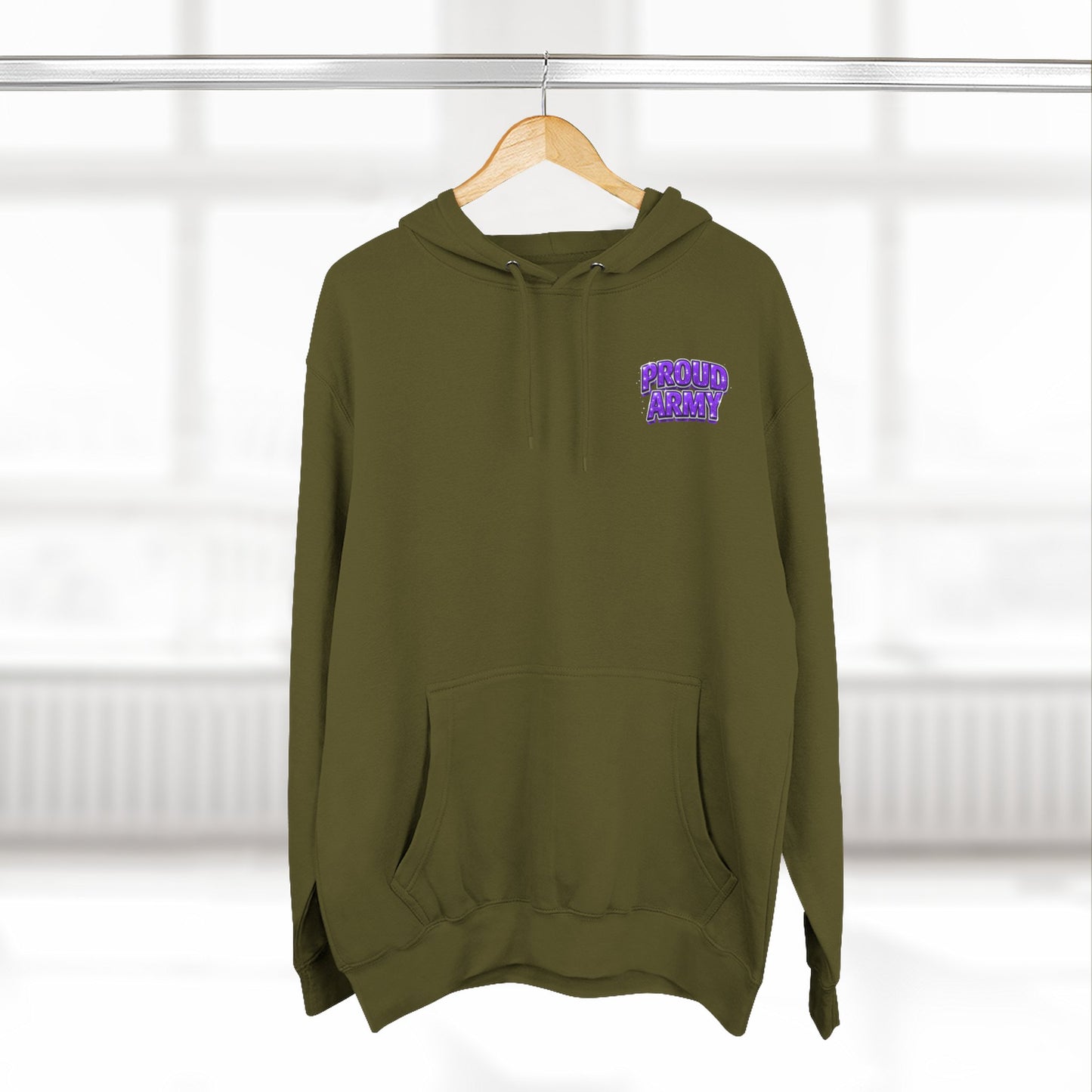 BTS Bangtan Photo-Panel Hoodie — 'Bangtan' 9-Eyes Graphic Fleece Hoodie