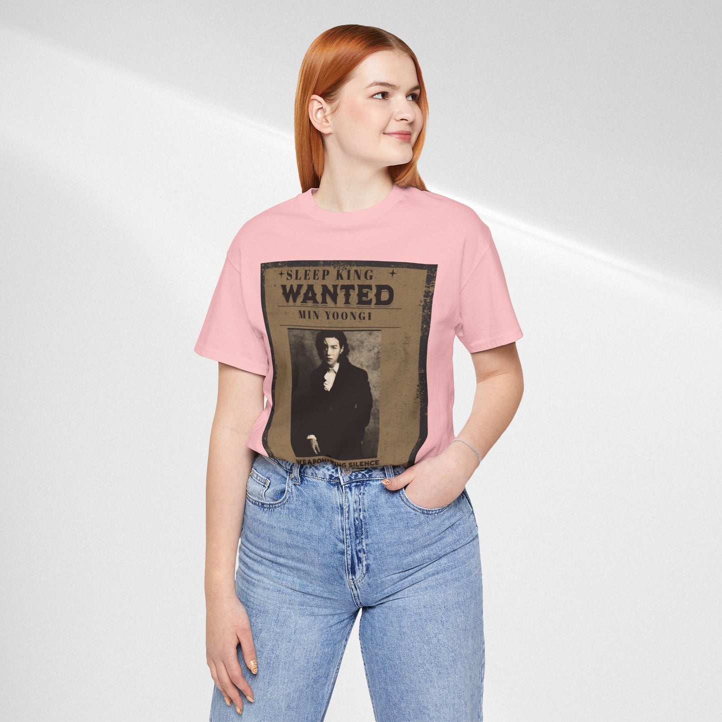 Sleep King Wanted Tee — Vintage 'Min Yoongi' Poster Shirt