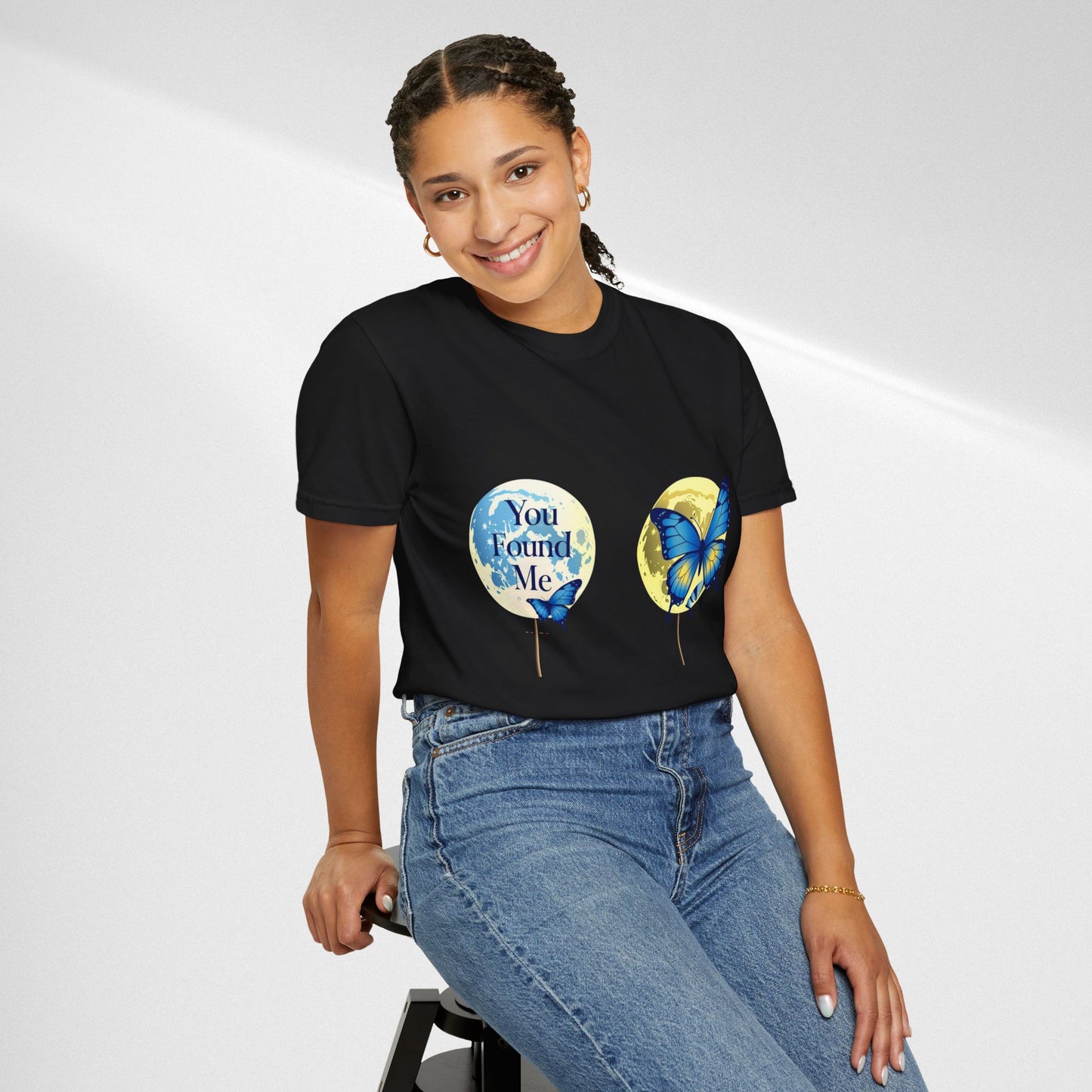 Butterfly "You Found Me" Graphic T-Shirt