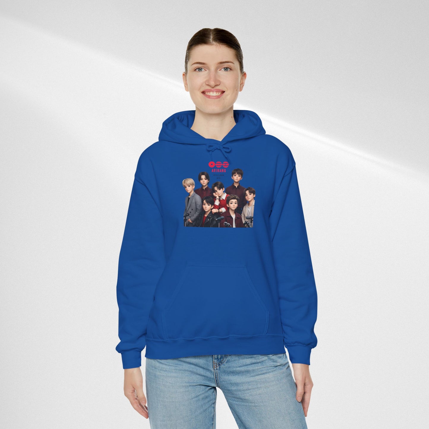 BTS Group Photo Hoodie – Korean Boy Band Pullover