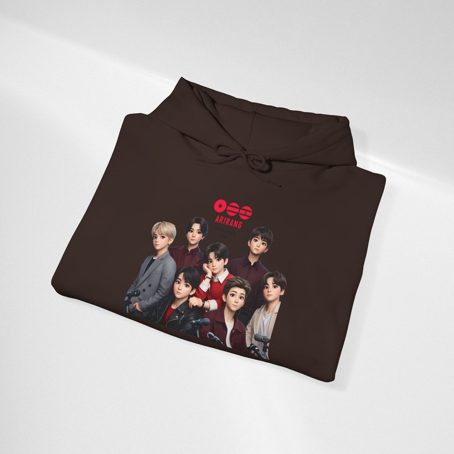 BTS Group Photo Hoodie – Korean Boy Band Pullover