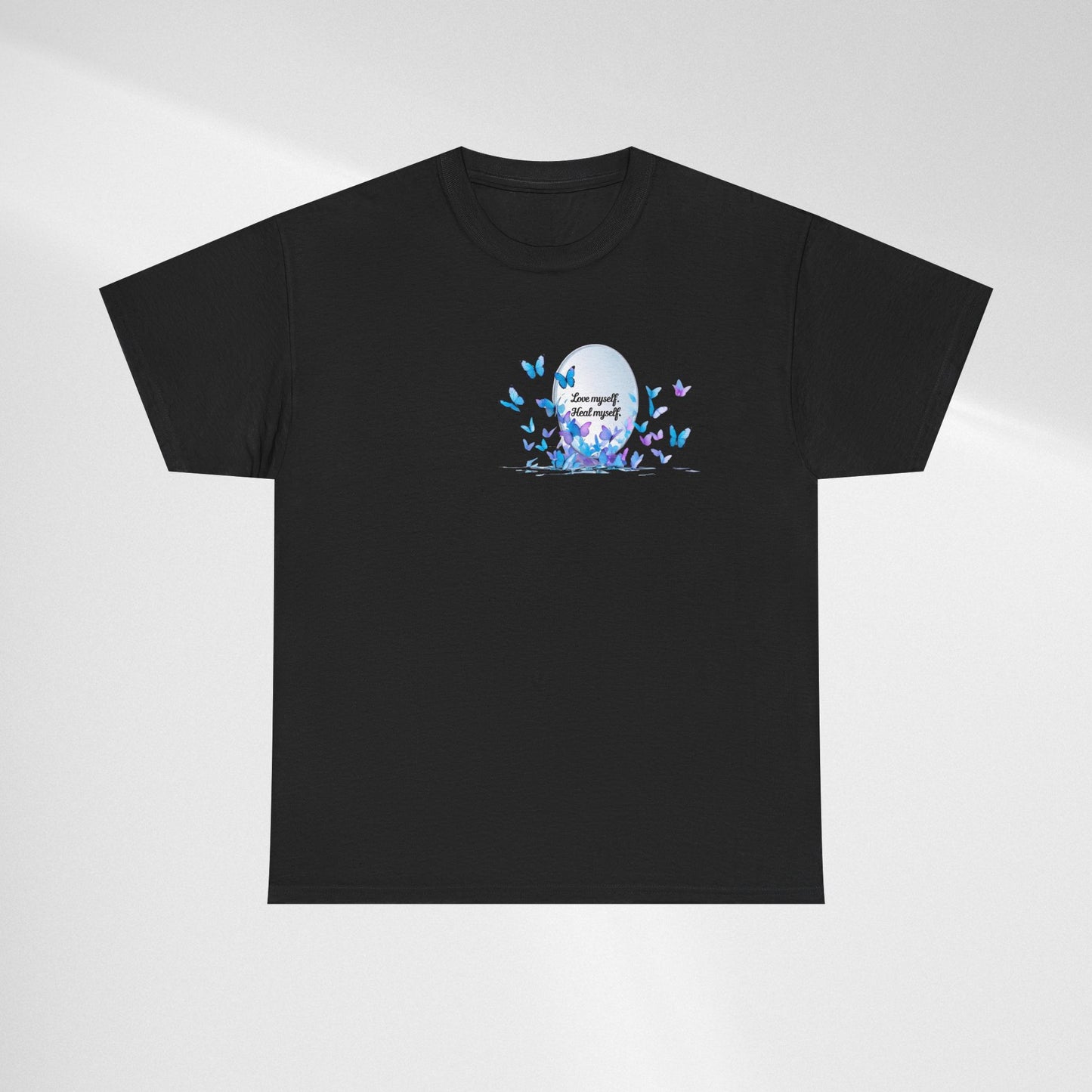 Butterfly Moon T-Shirt — "Strength Through Change" Inspirational Tee