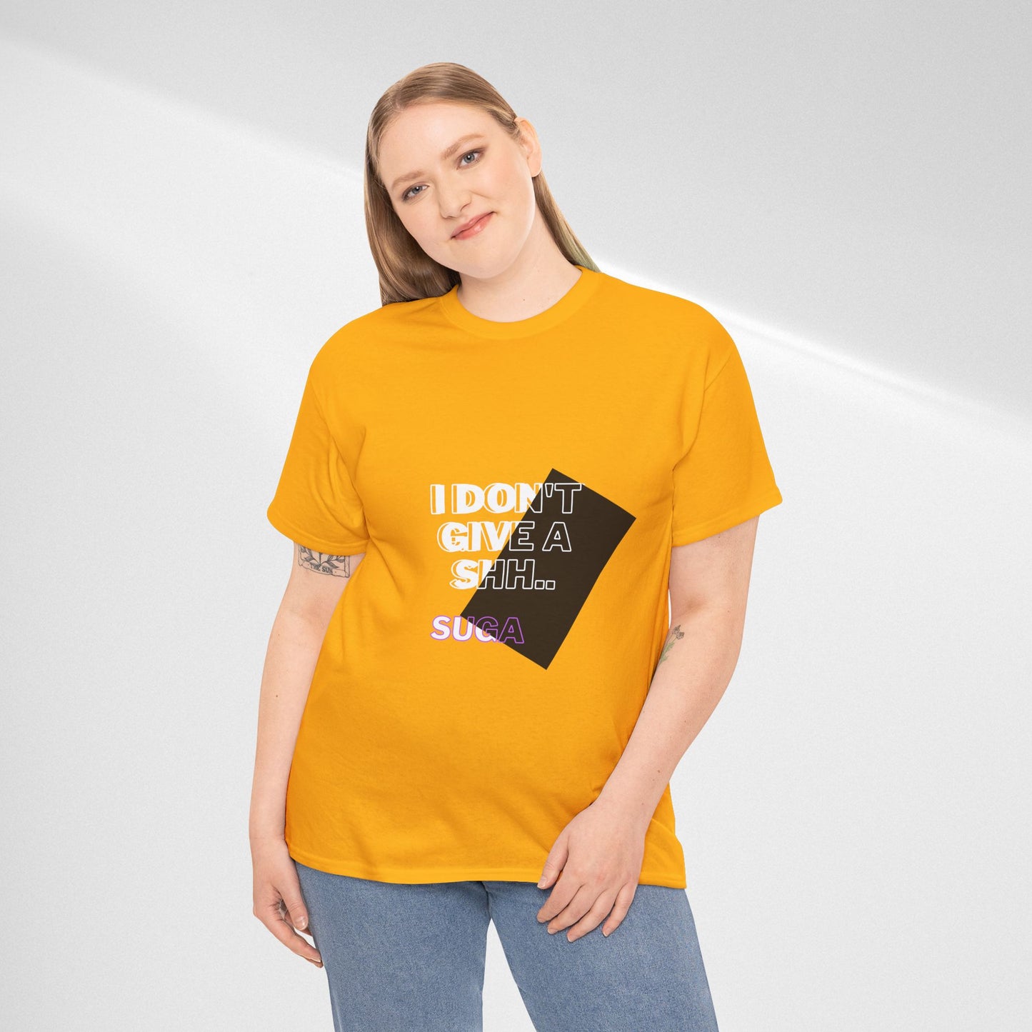 I Don't Give a Shh Tee — Bold Graphic Statement T‑Shirt
