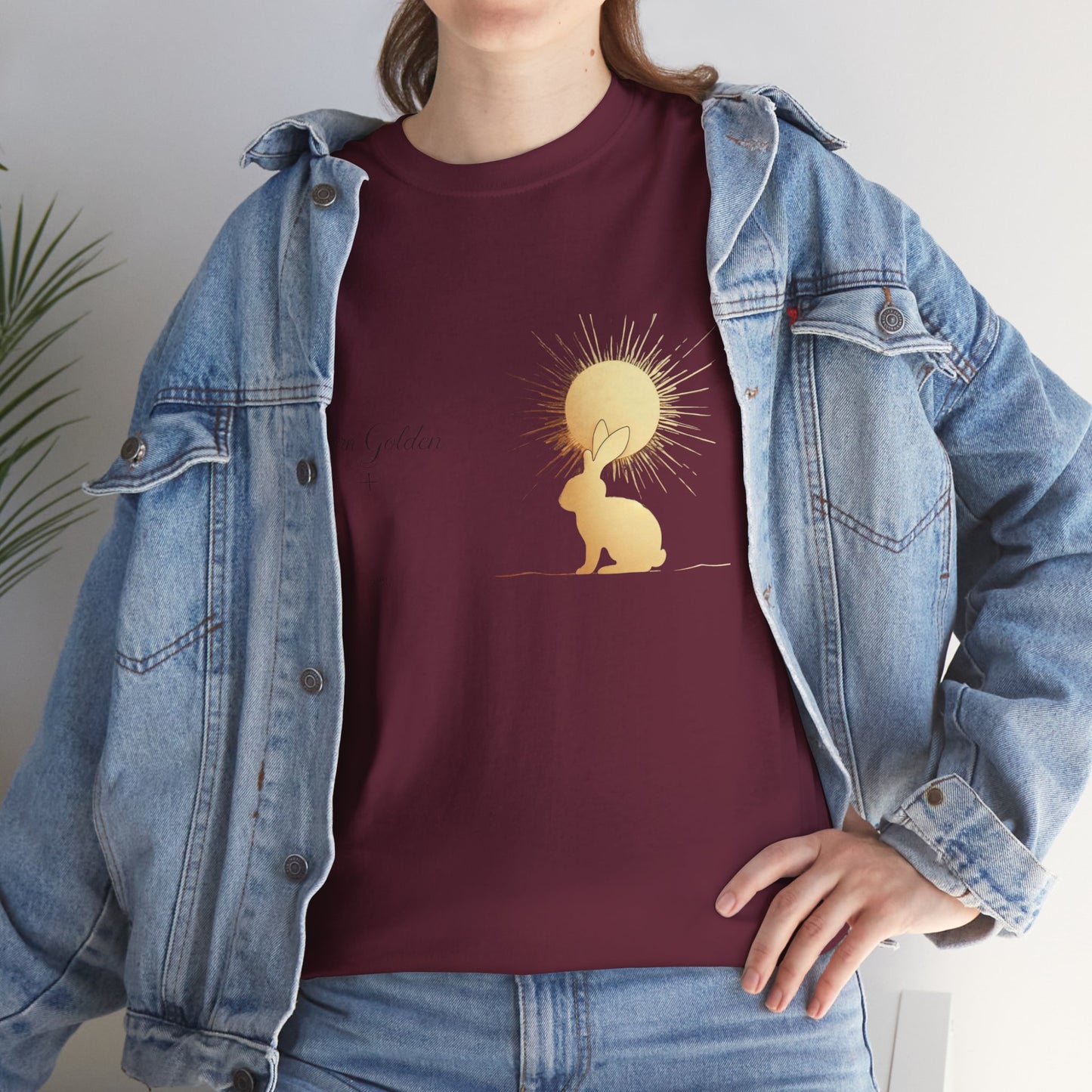 JK Golden Child T-Shirt — 'Born Golden' Cute Kids Illustration Tee