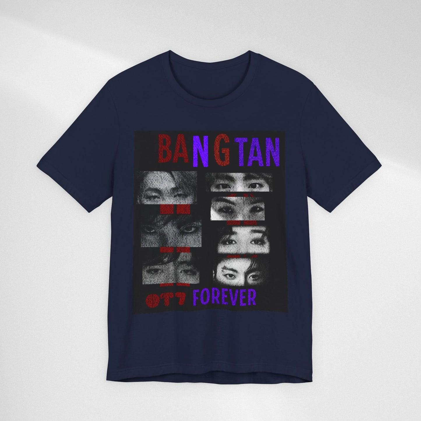 Bangtan Forever BTS Eyes Graphic Tee – K‑Pop Fan Shirt