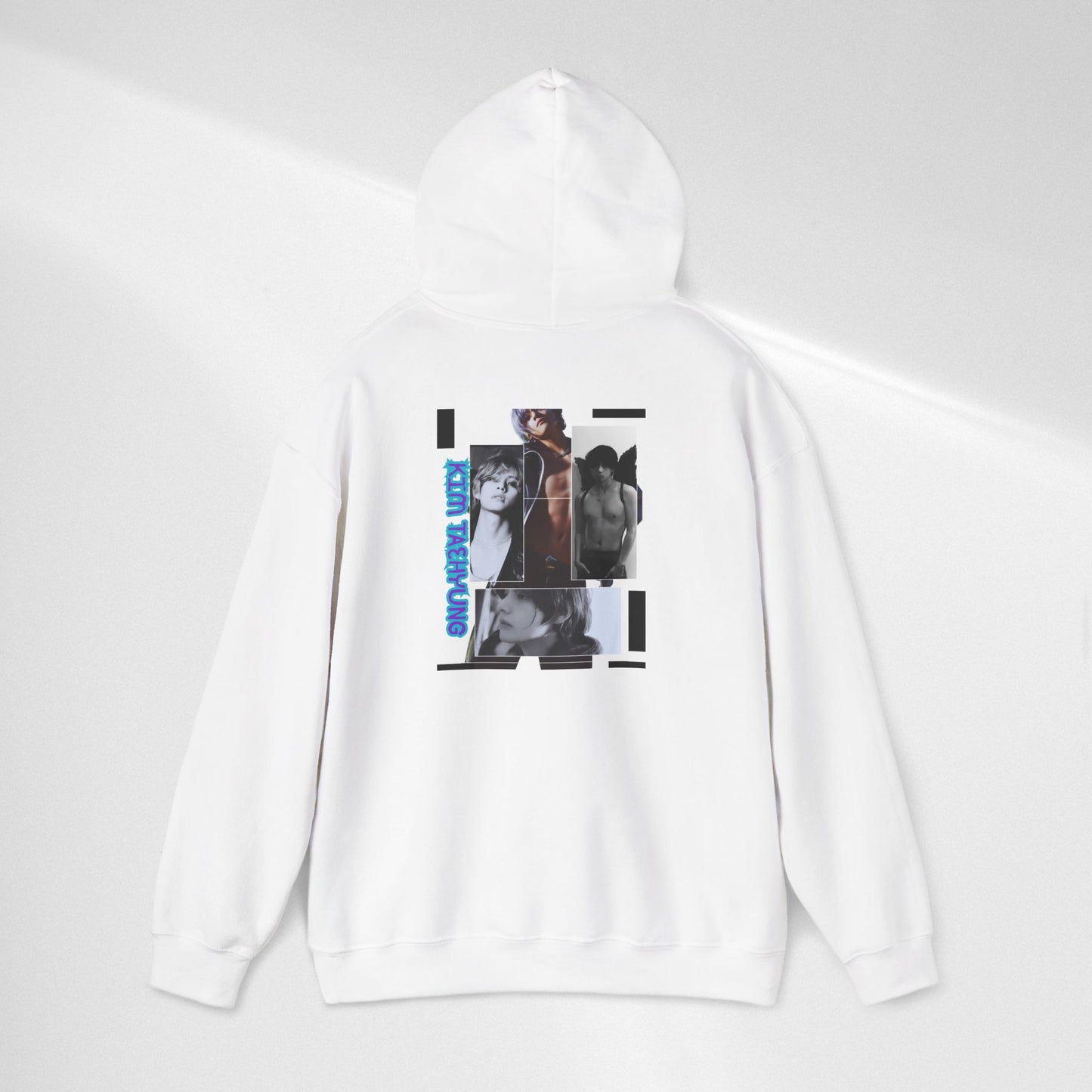 TAE Hoodie — Graphic Photo Collage 'Goth Romance' Streetwear Pullover