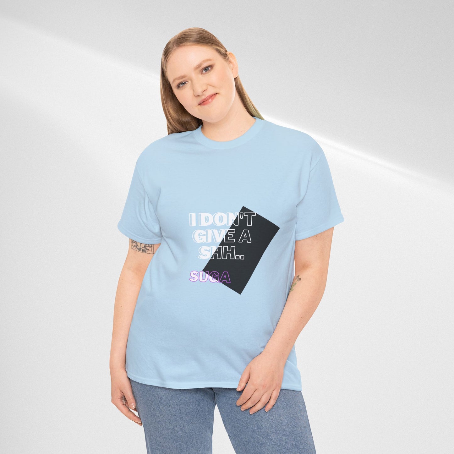 I Don't Give a Shh Tee — Bold Graphic Statement T‑Shirt