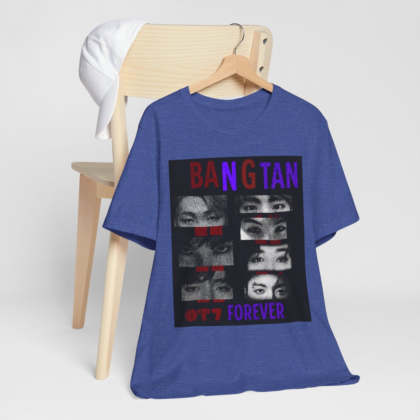 Bangtan Forever BTS Eyes Graphic Tee – K‑Pop Fan Shirt