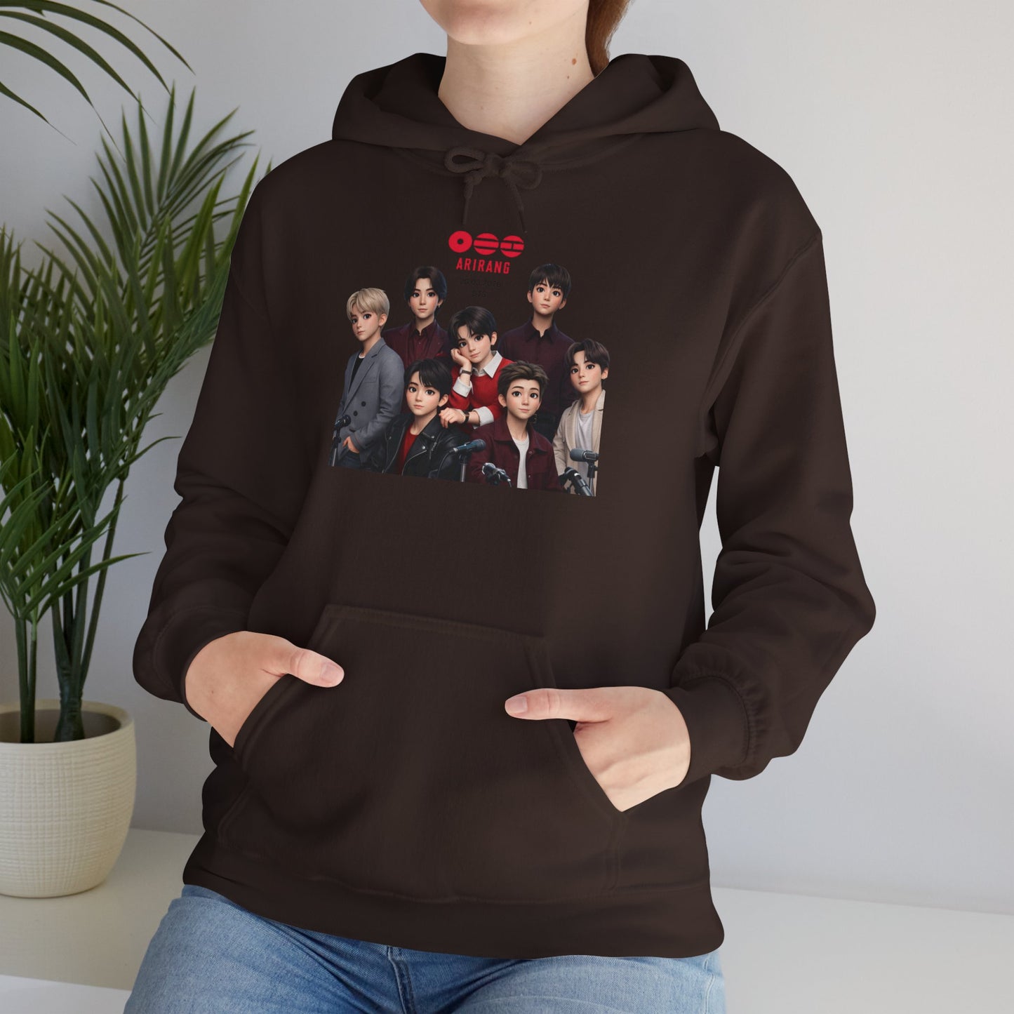 BTS Group Photo Hoodie – Korean Boy Band Pullover