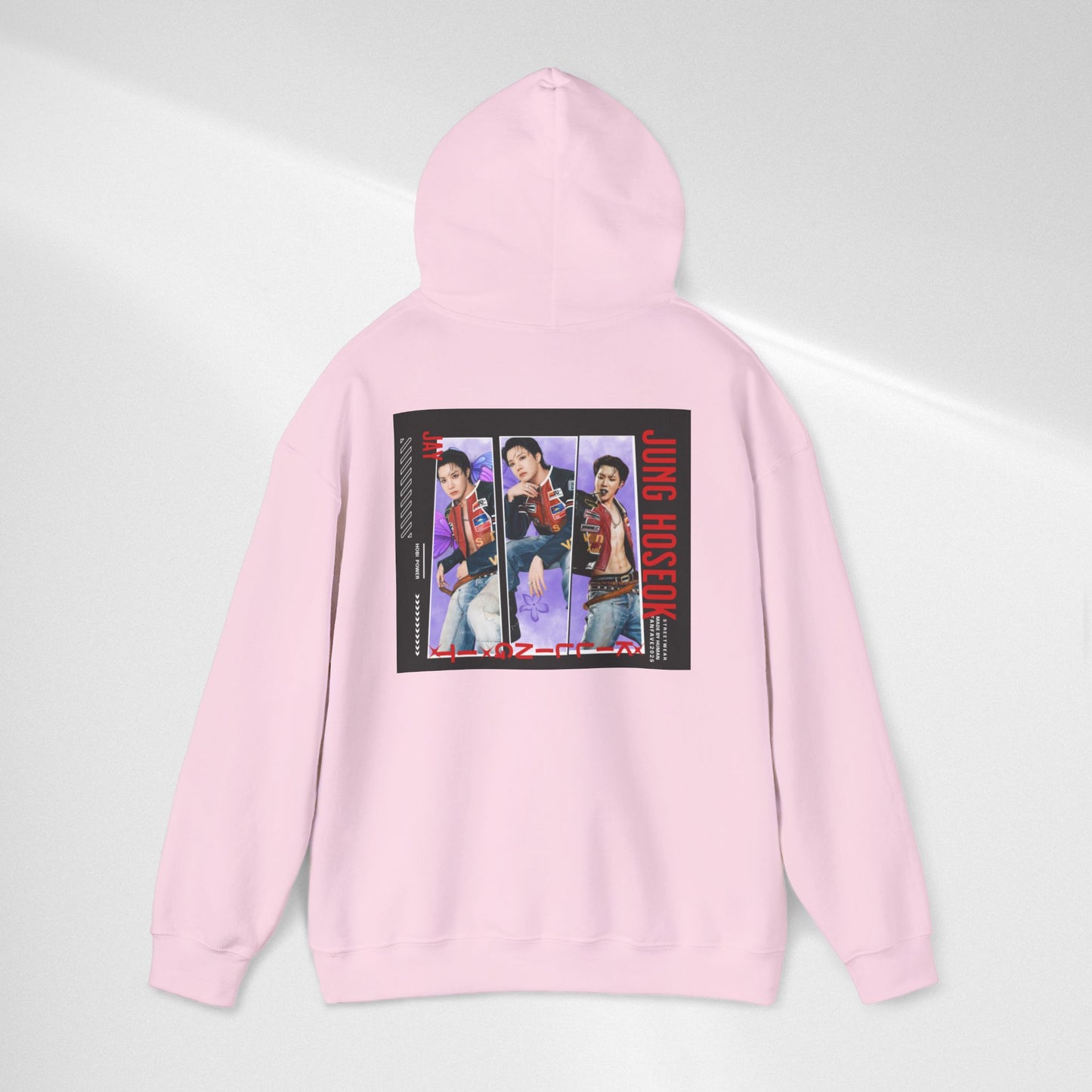 JHOPE Retro Band Photo Hoodie — Vintage Concert Graphic Pullover