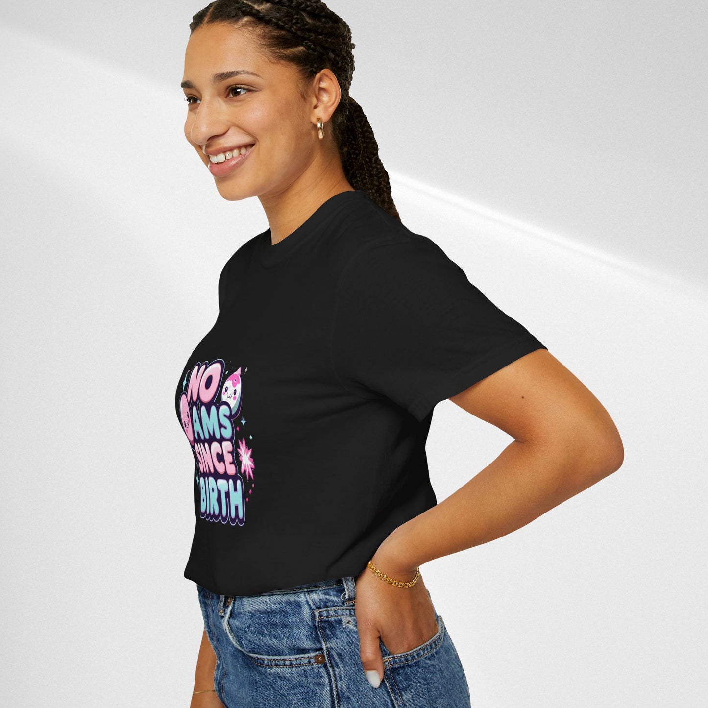 No JAMs Since Birth T-Shirt — Cute Kawaii 'No JAMs Since Birth' Graphic Tee