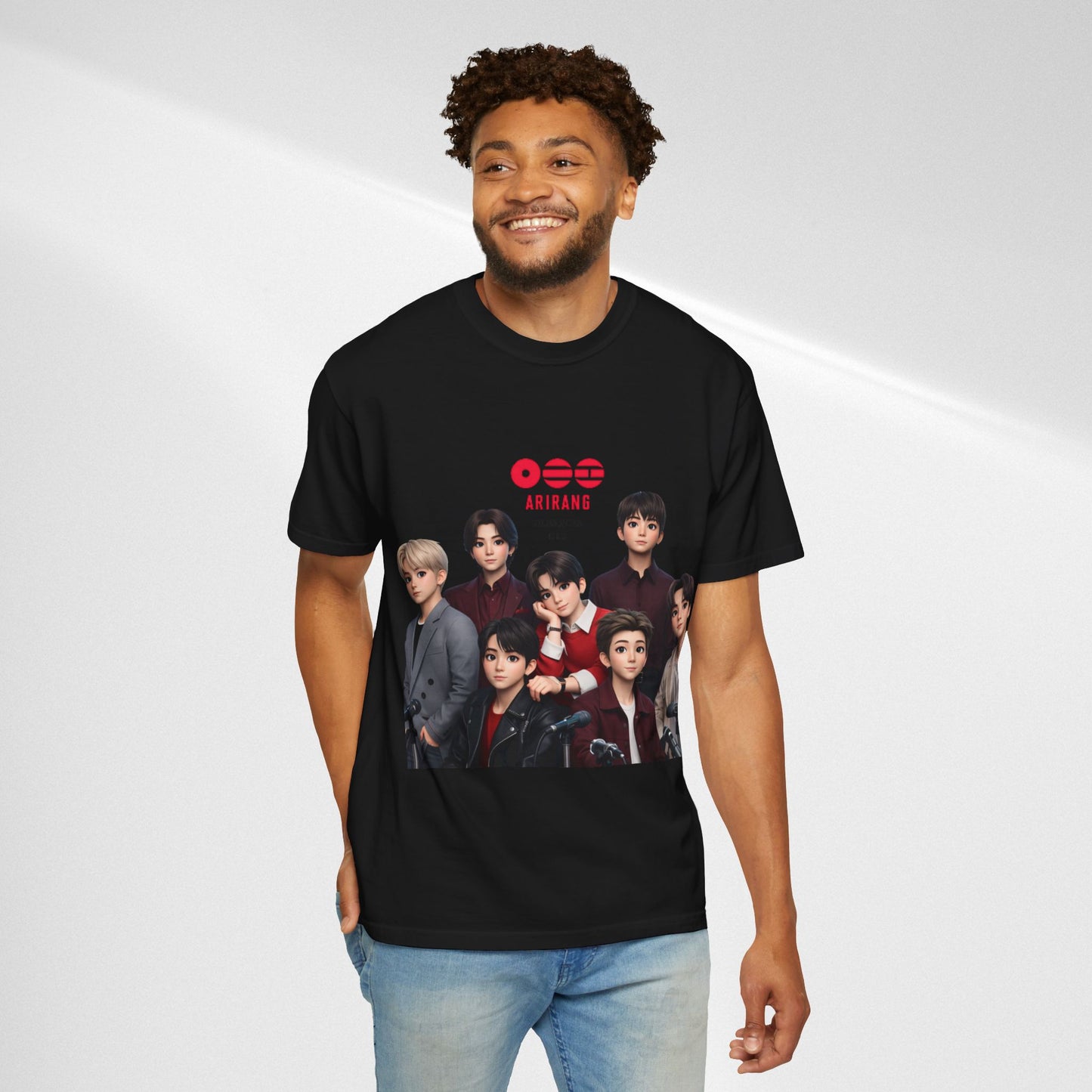 BTS Band Photo T-Shirt — Group Portrait Graphic Tee