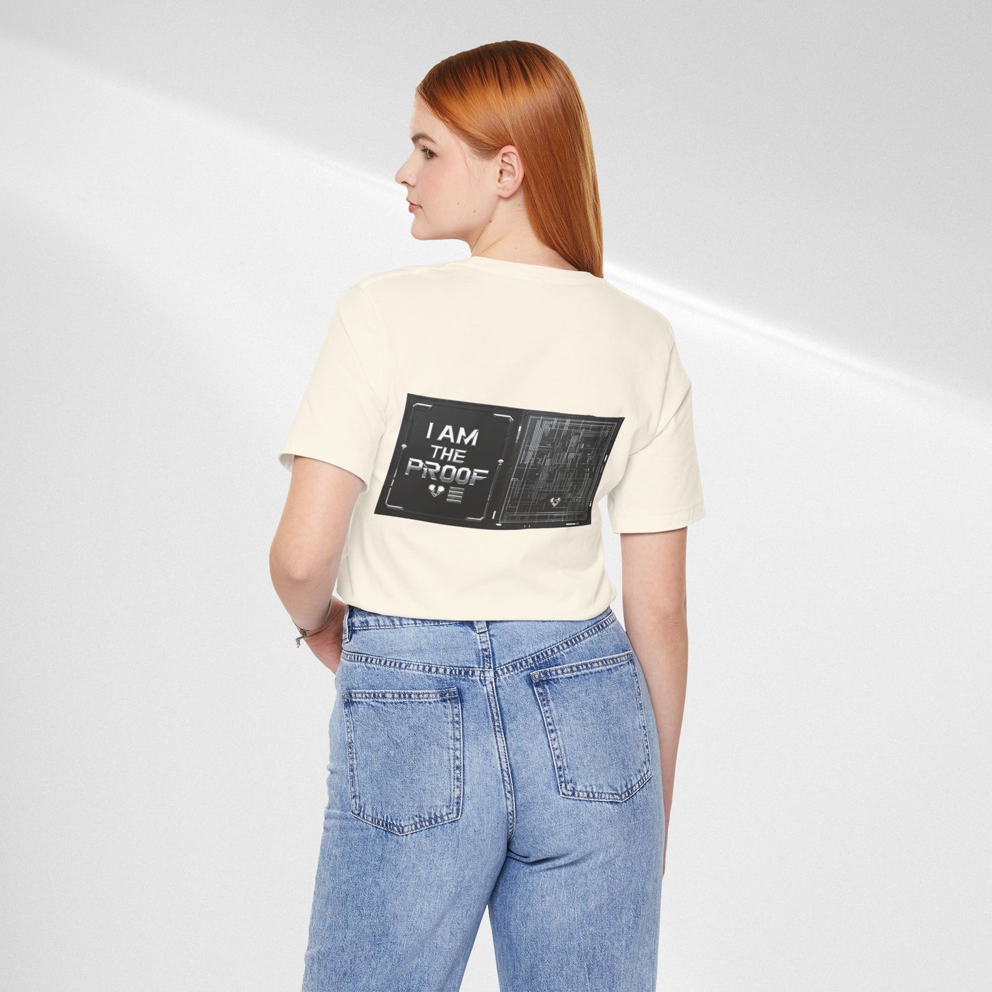 Bulletproof Vest Floral Tee — “I Am The Proof” Graphic T‑Shirt