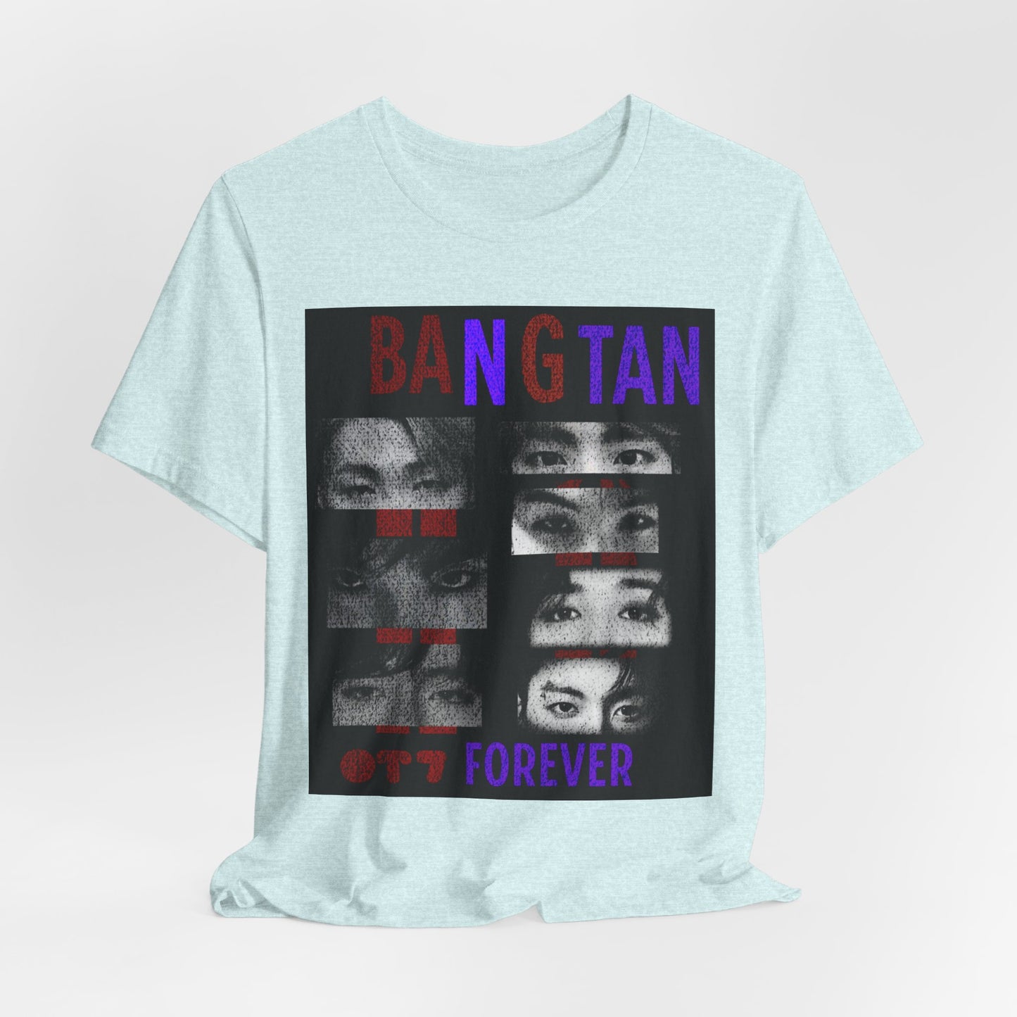 Bangtan Forever BTS Eyes Graphic Tee – K‑Pop Fan Shirt