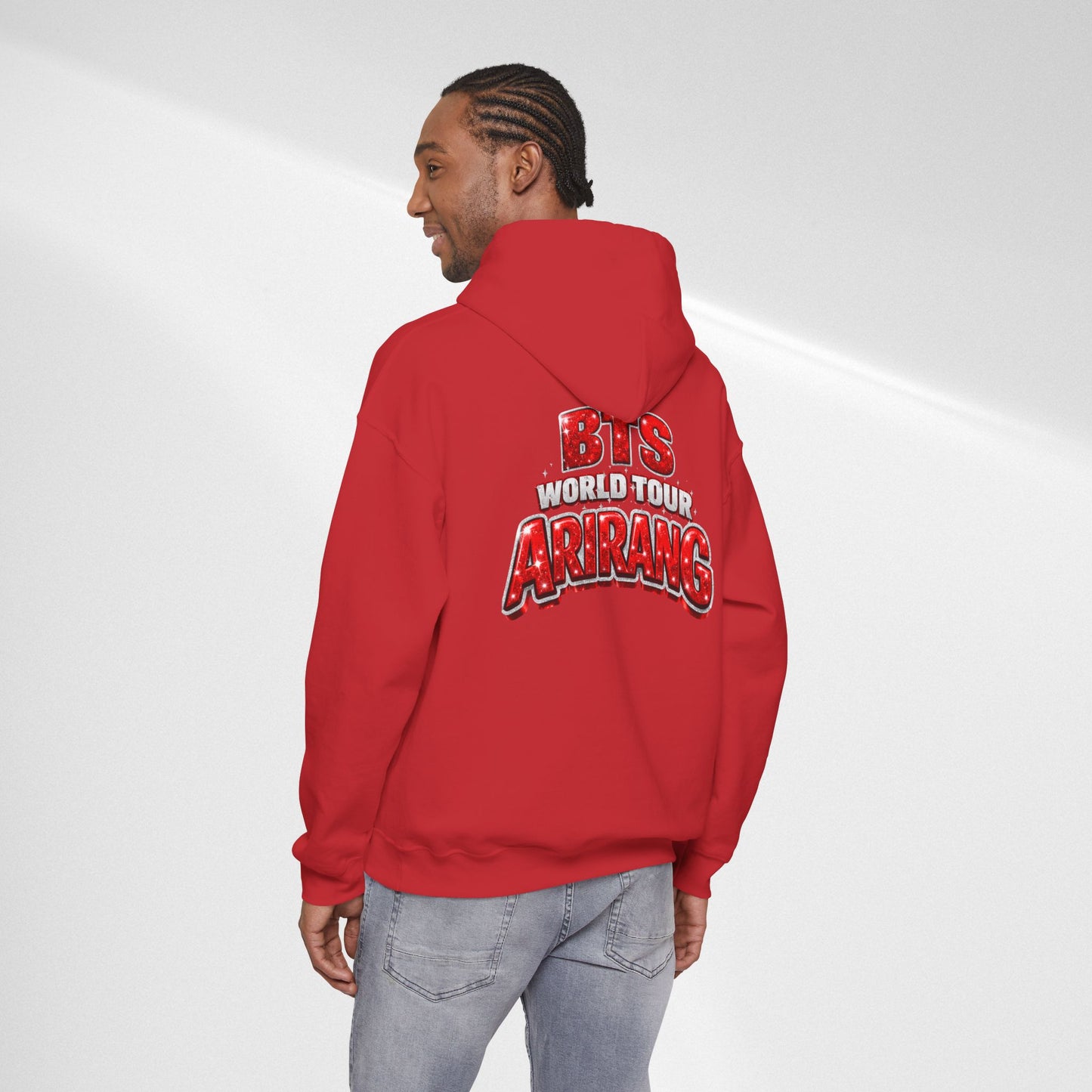 BTS World Tour "Arrang" Hoodie - Graphic K-Pop Concert Pullover