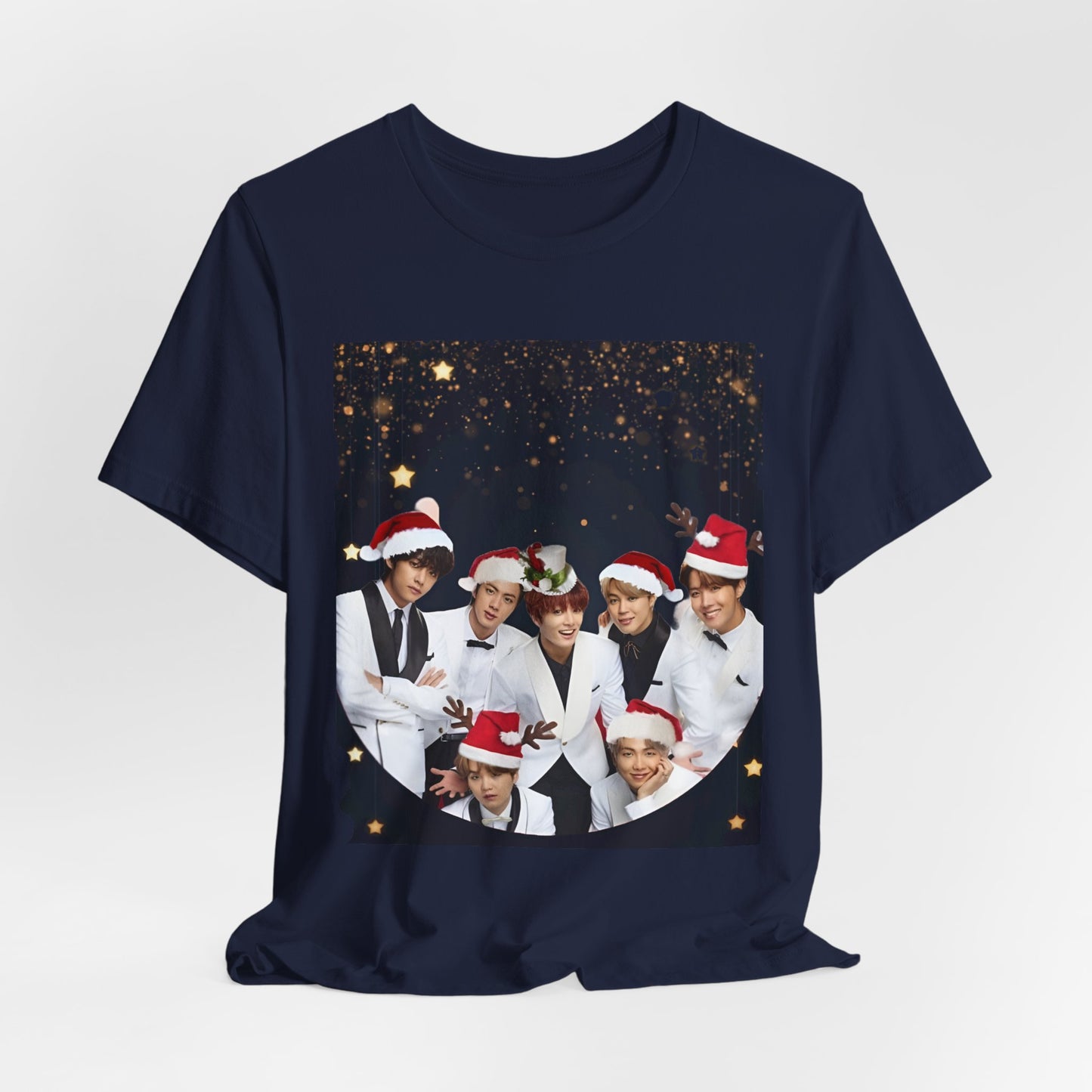 BTS Holiday Photo Crew Christmas Tee