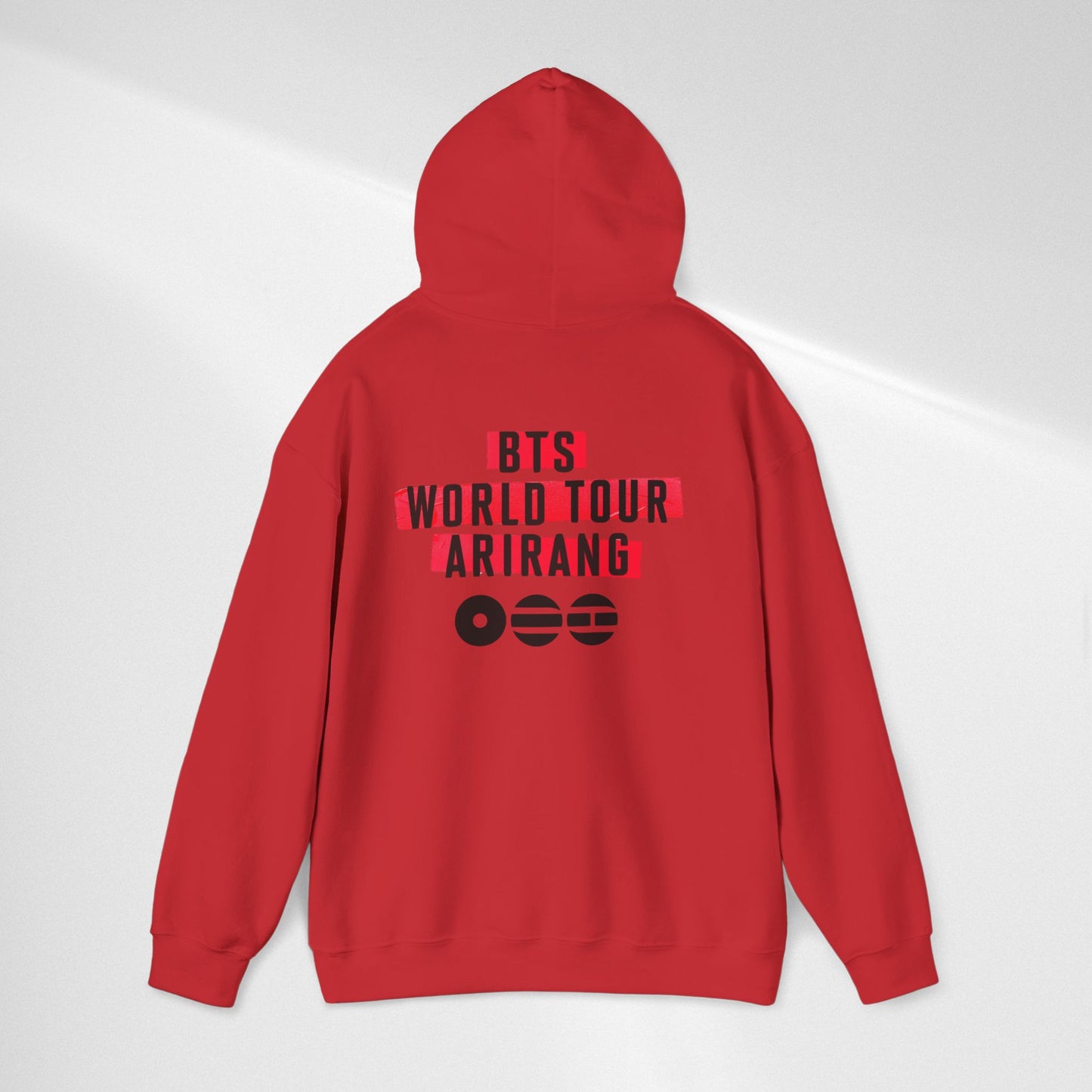 BTS World Tour "ARRIANG" Hoodie — Minimal Logo Tour Pullover